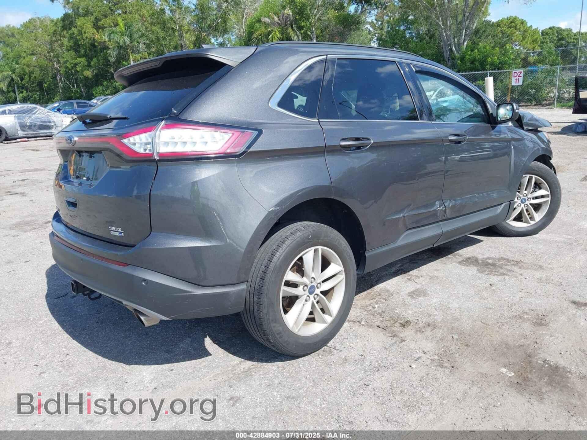 2015 FORD EDGE - VIN: 2FMTK4J96FBB11053 - Фото 4