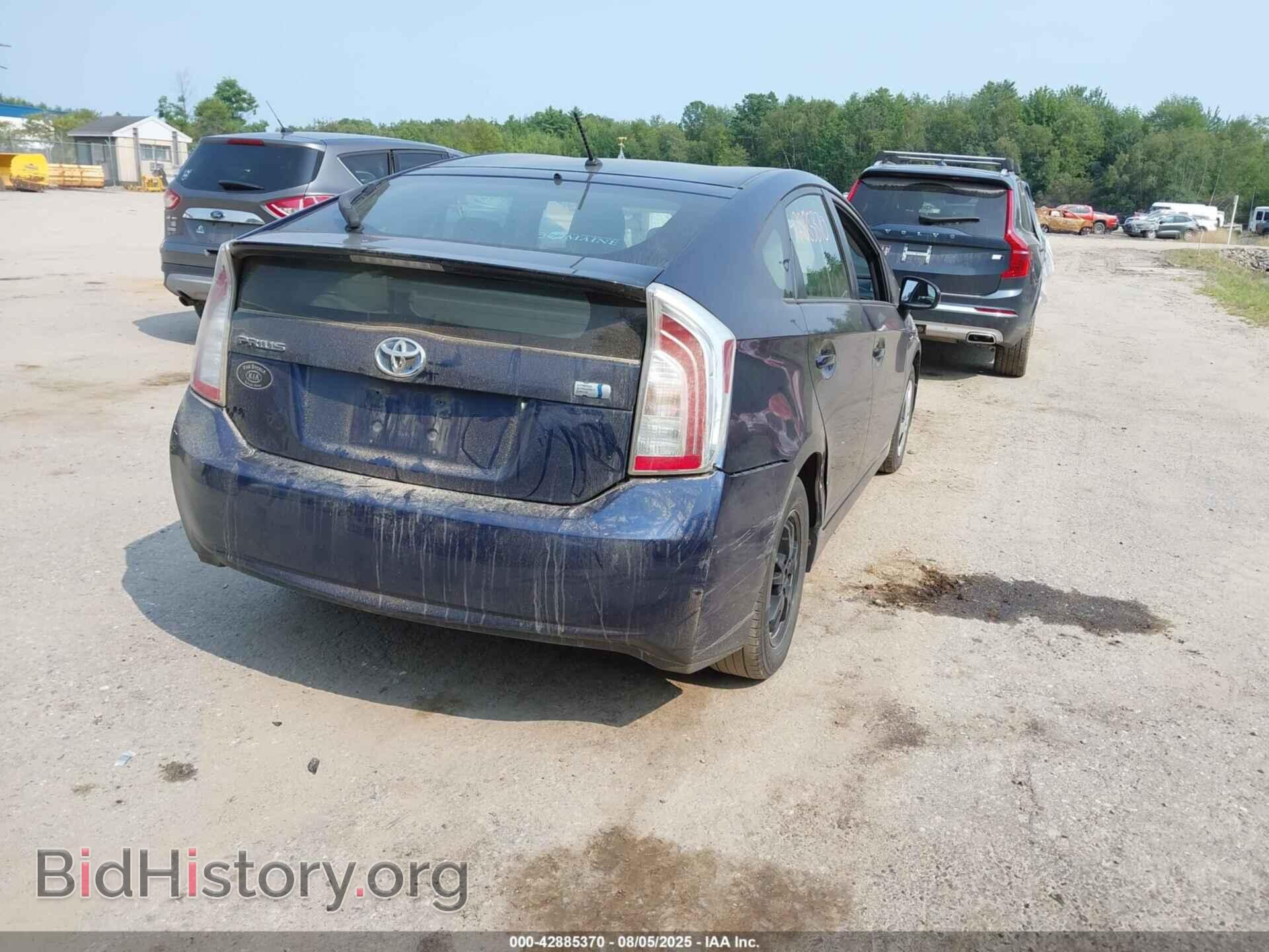 2014 TOYOTA PRIUS - VIN: JTDKN3DU3E1762183 - Фото 4