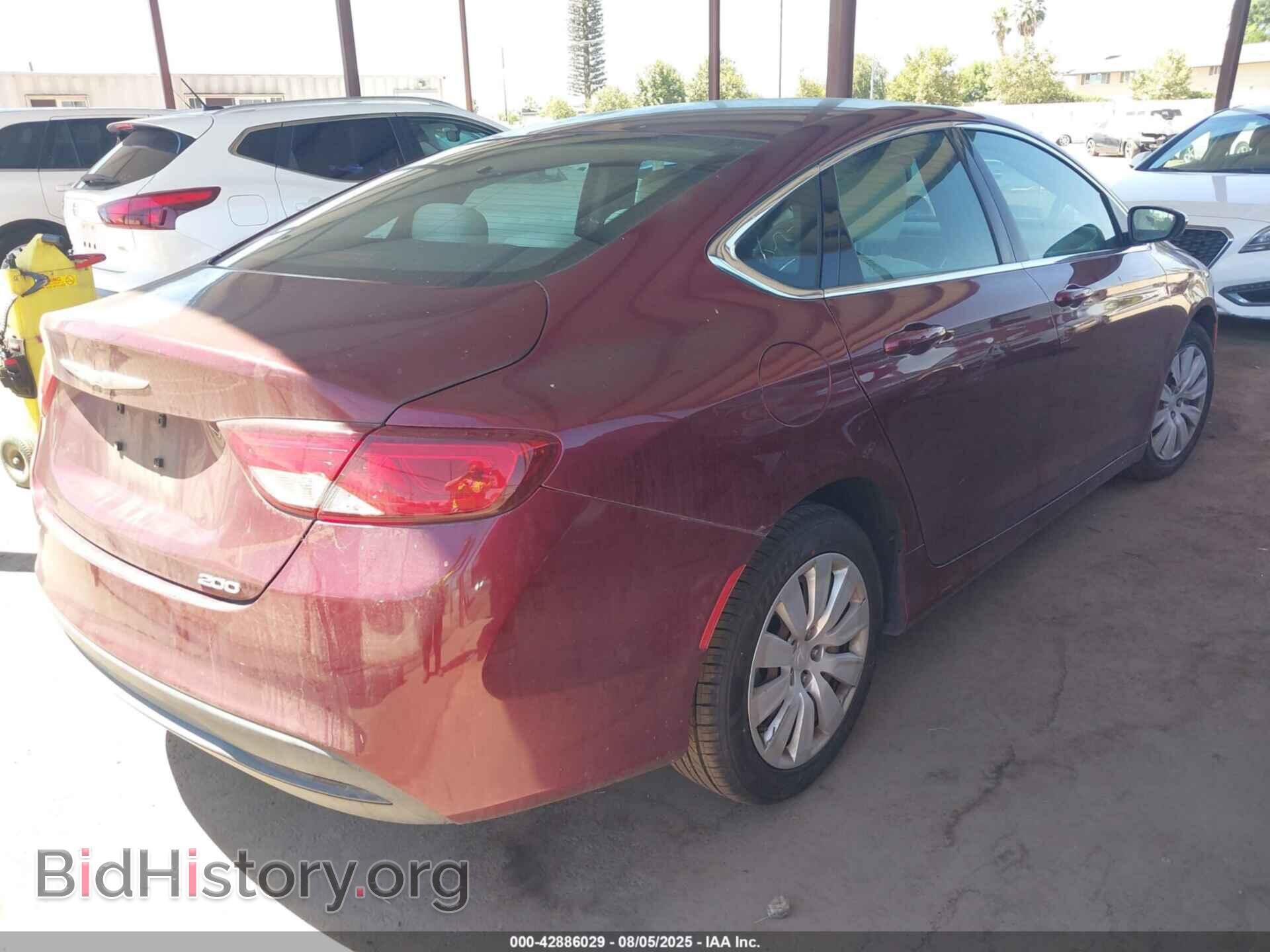 2015 CHRYSLER 200 - VIN: 1C3CCCFB4FN706600 - Фото 4