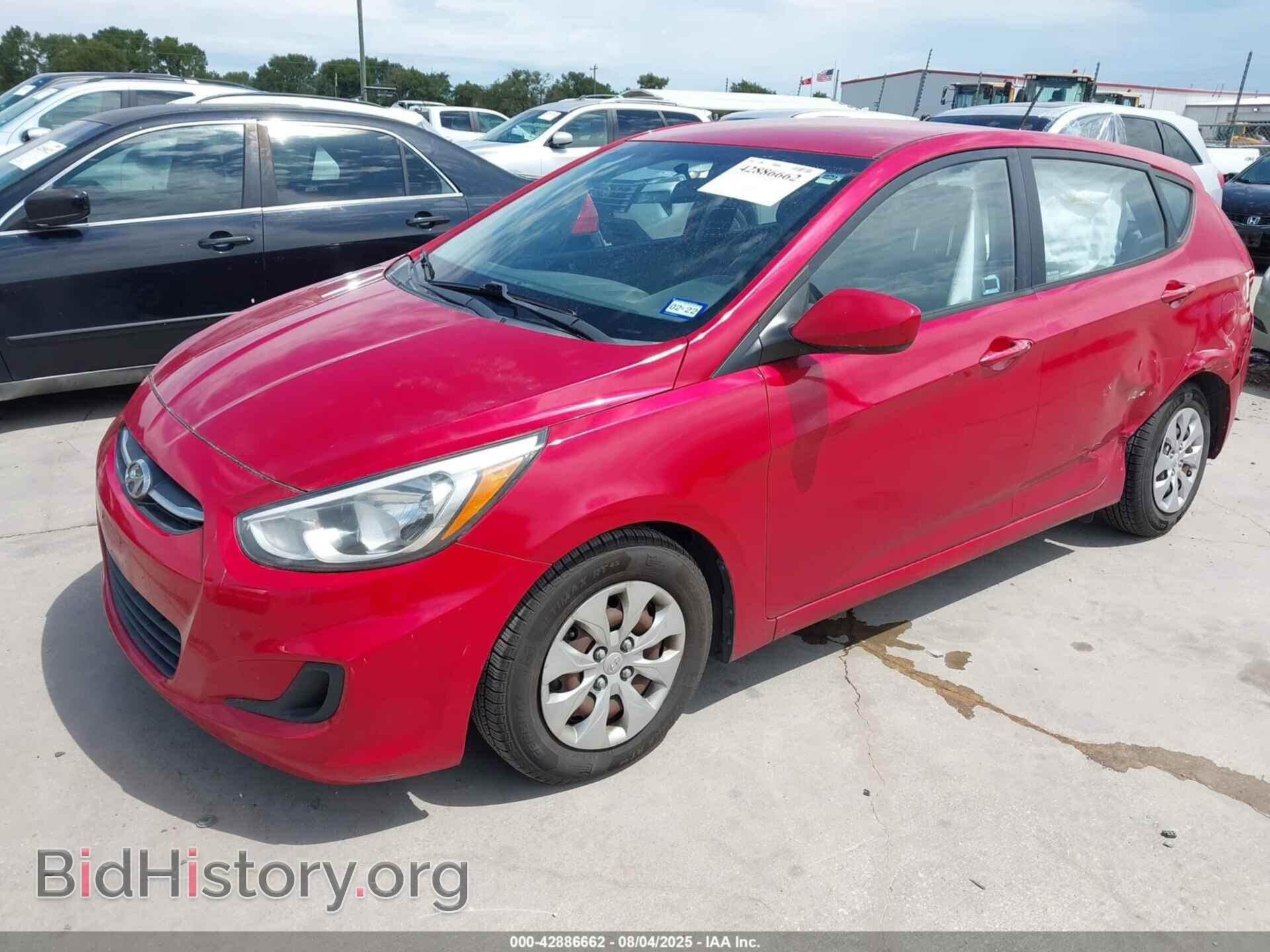 2016 HYUNDAI ACCENT - VIN: KMHCT5AE1GU238465 - Фото 2
