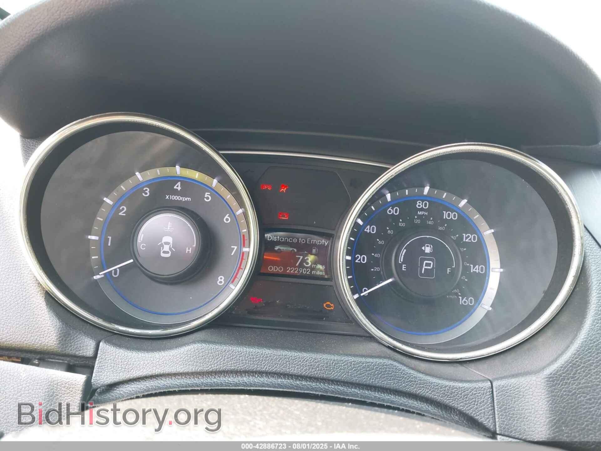 2012 HYUNDAI SONATA - VIN: 5NPEC4AC4CH363440 - Фото 7