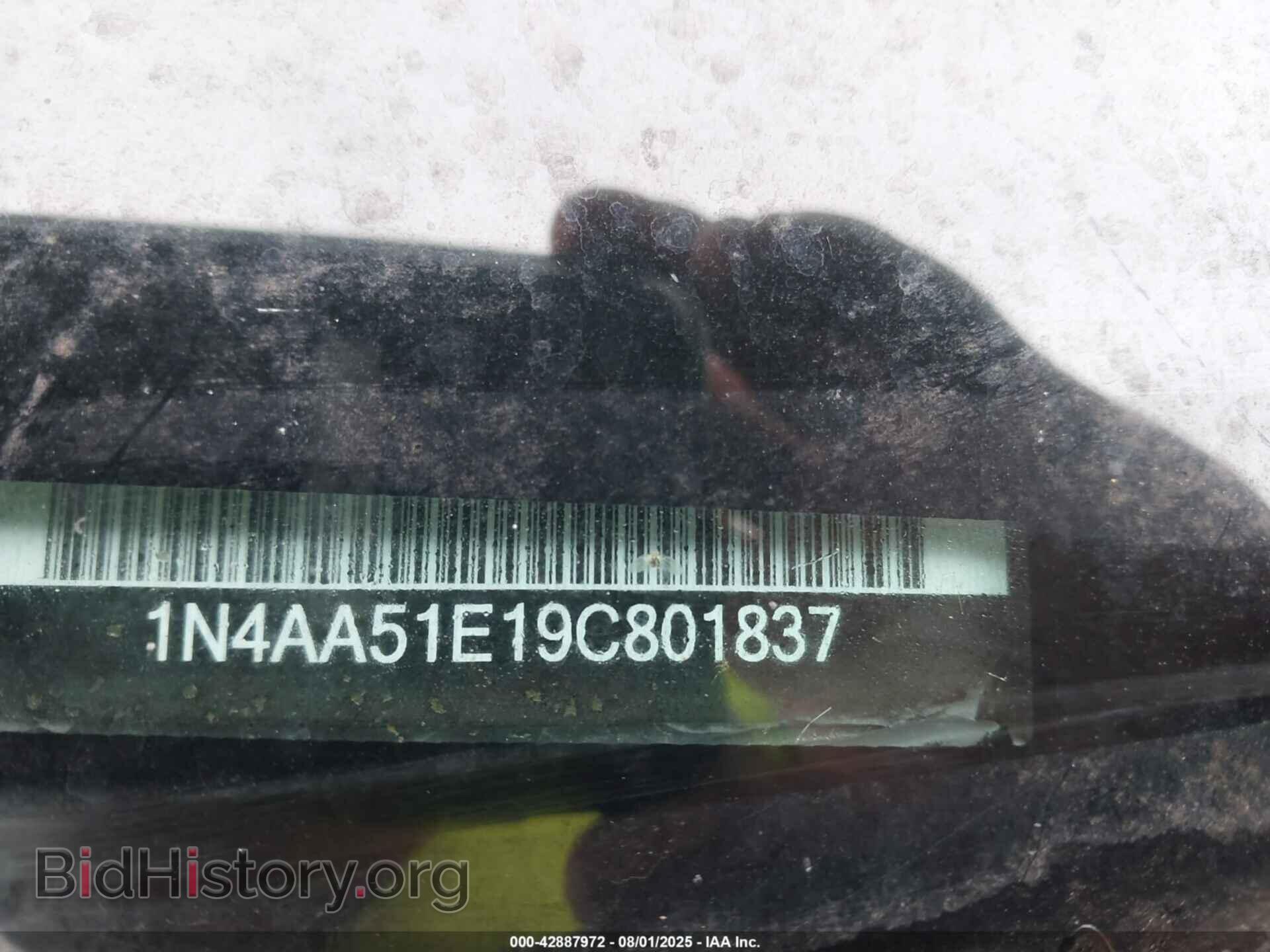 2009 NISSAN MAXIMA - VIN: 1N4AA51E19C801837 - Фото 9