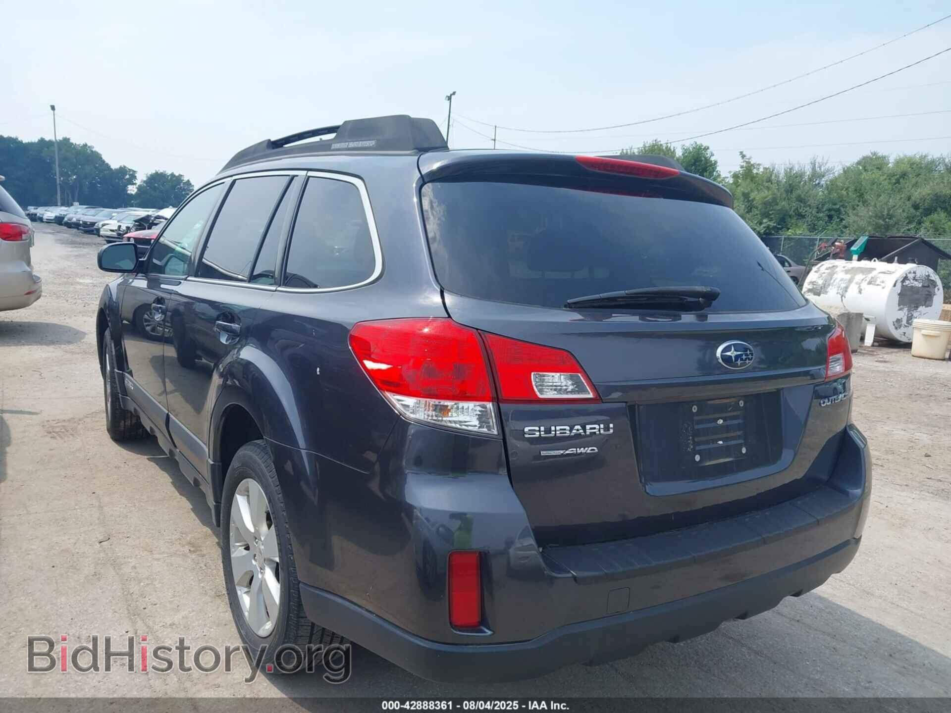 2011 SUBARU OUTBACK - VIN: 4S4BRCCC9B3375825 - Фото 3