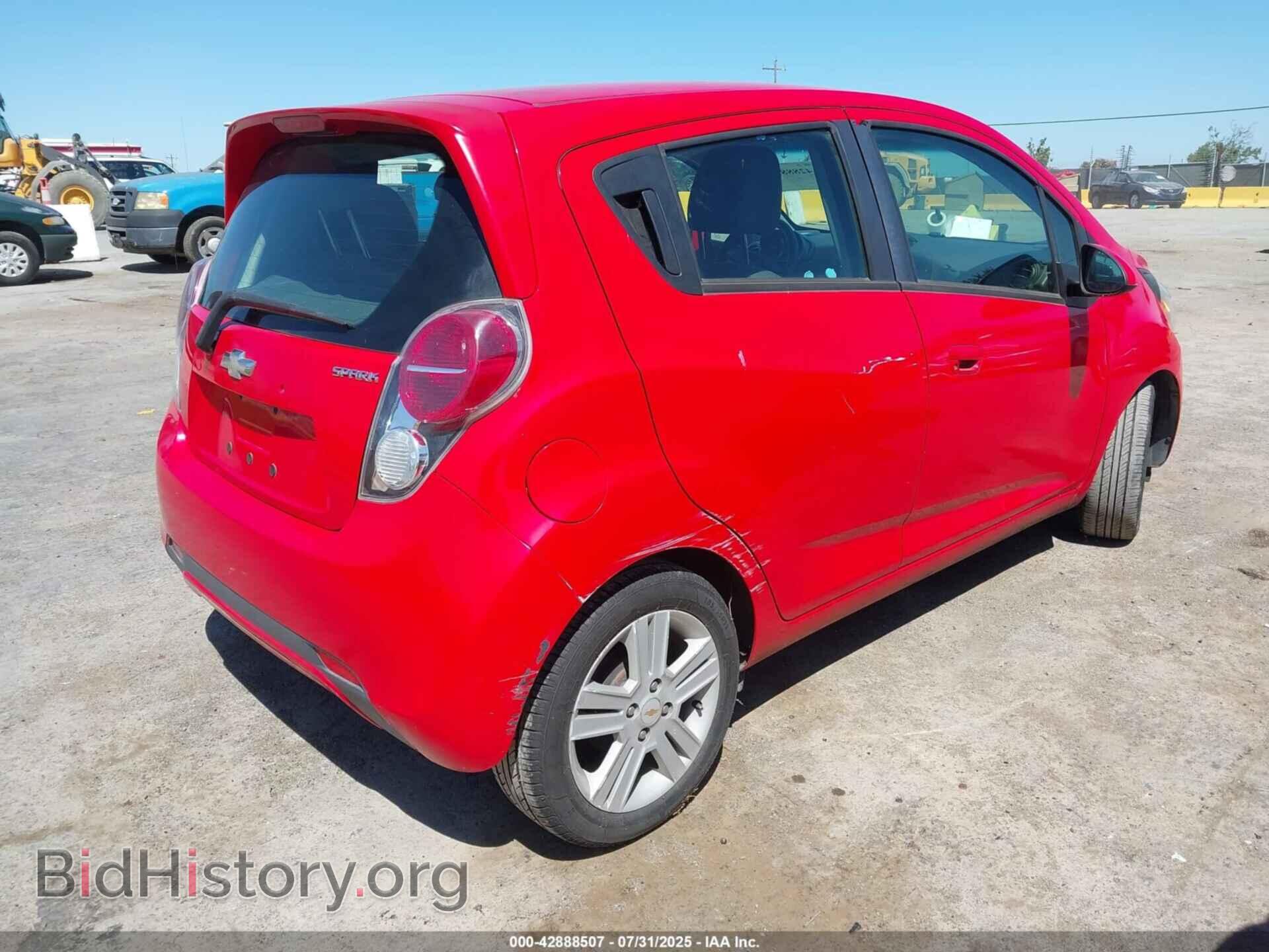 2014 CHEVROLET SPARK - VIN: KL8CD6S94EC539705 - Фото 4