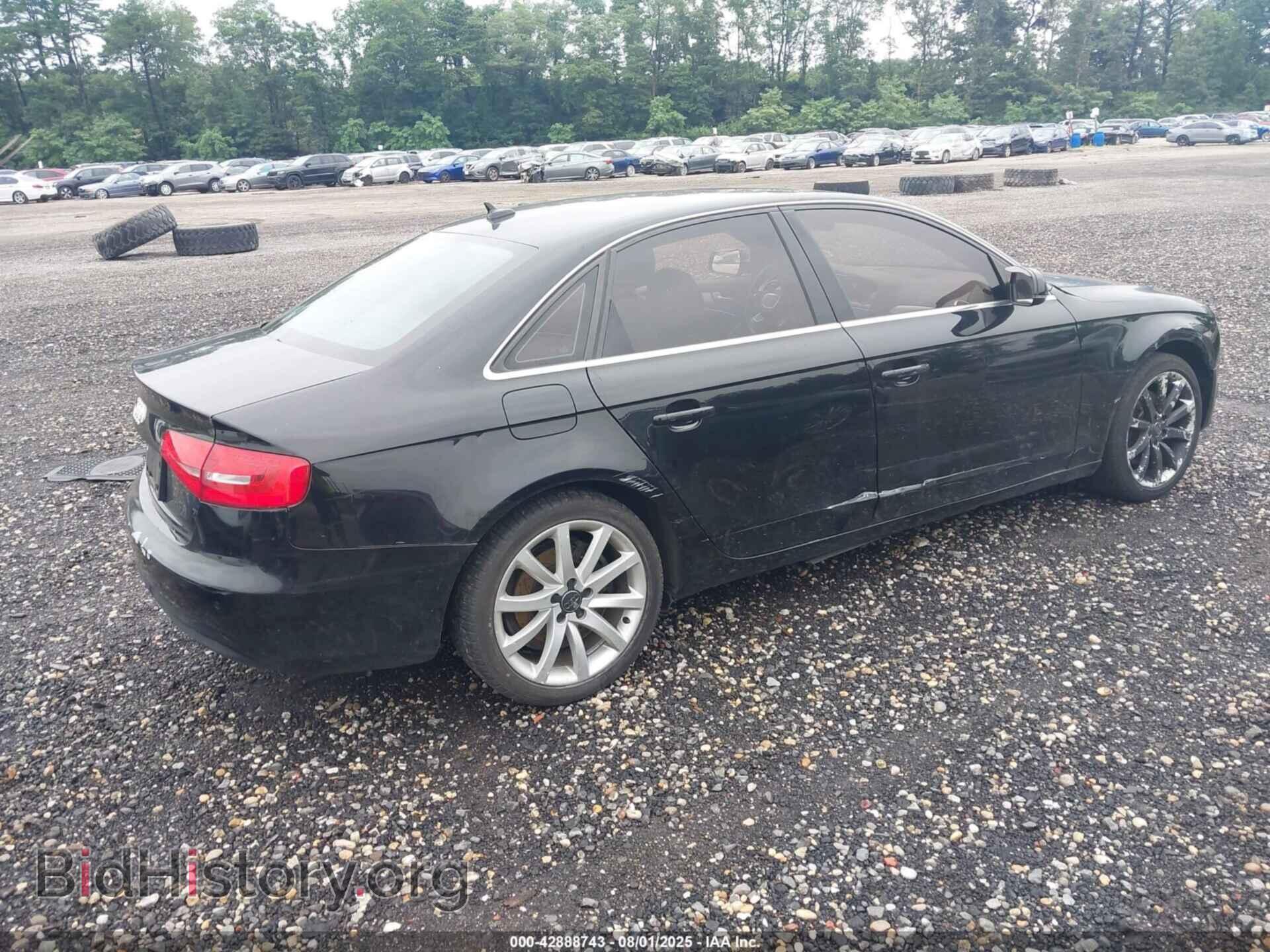 2013 AUDI A4 - VIN: WAUFFAFL8DN007008 - Фото 4