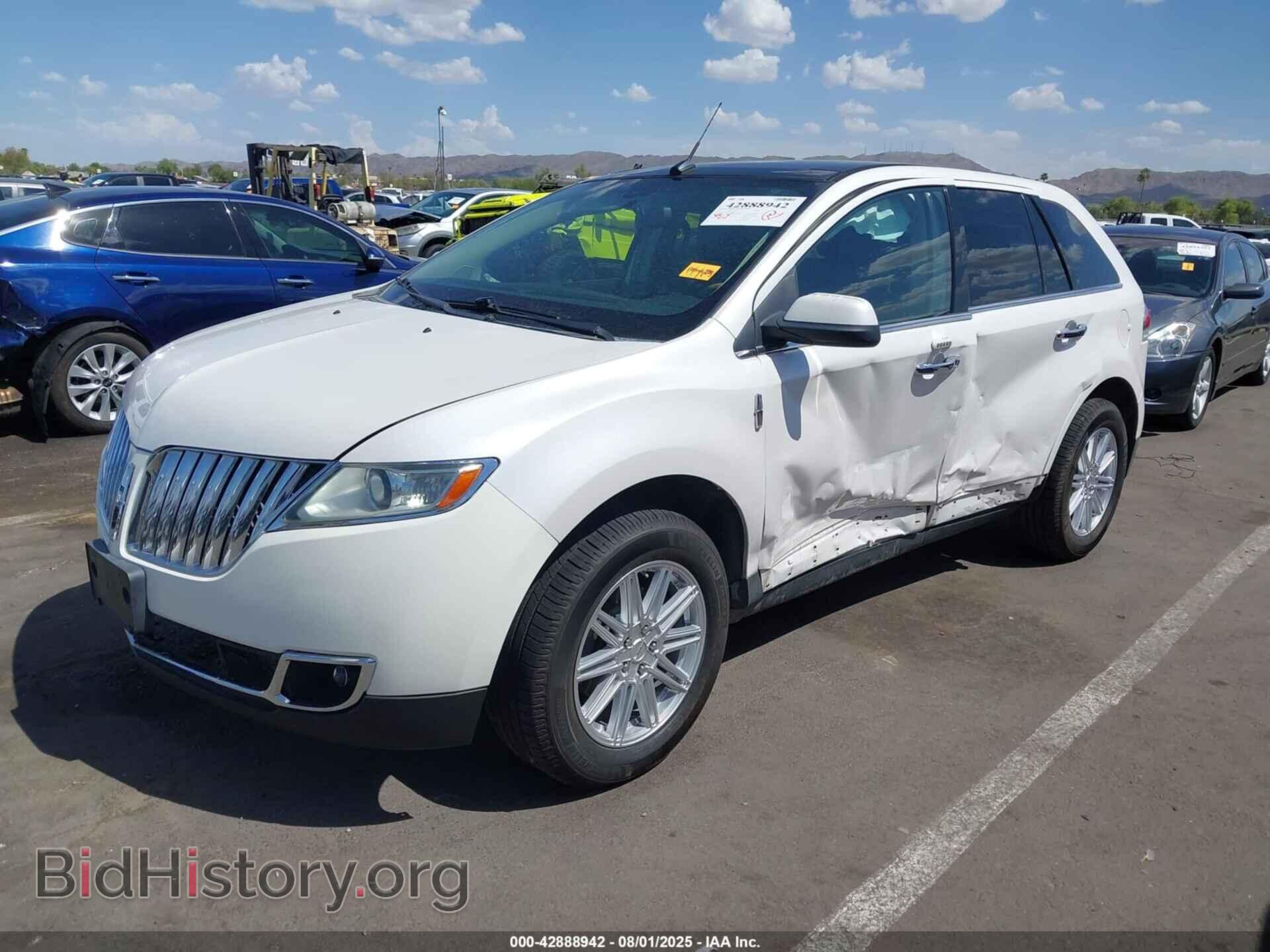 2011 LINCOLN MKX - VIN: 2LMDJ8JK2BBJ28013 - Фото 2