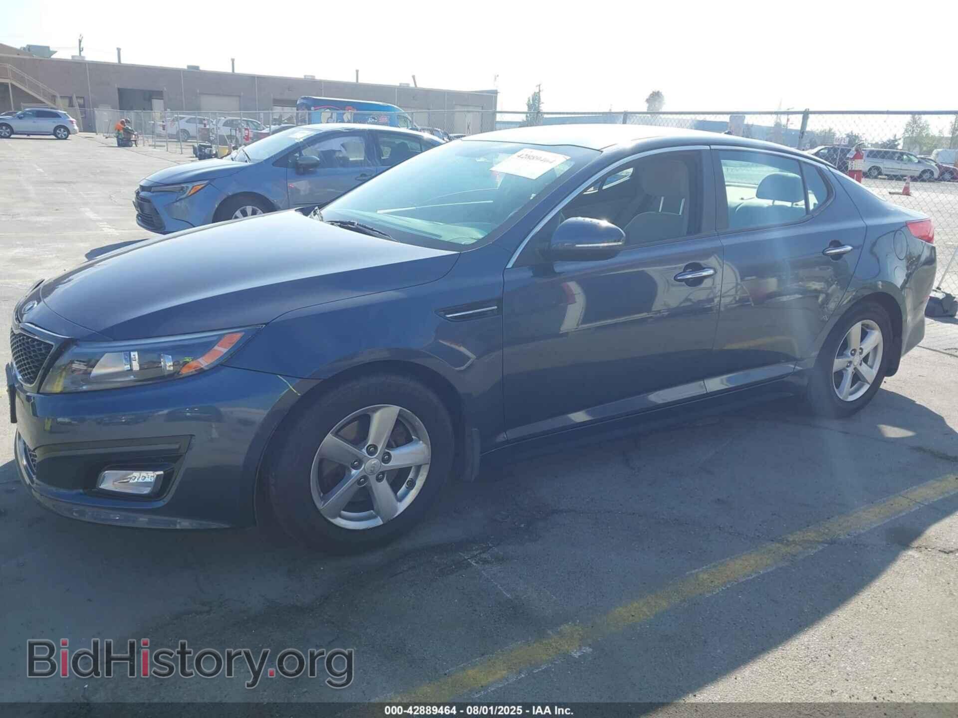 2015 KIA OPTIMA - VIN: 5XXGM4A79FG430820 - Фото 2