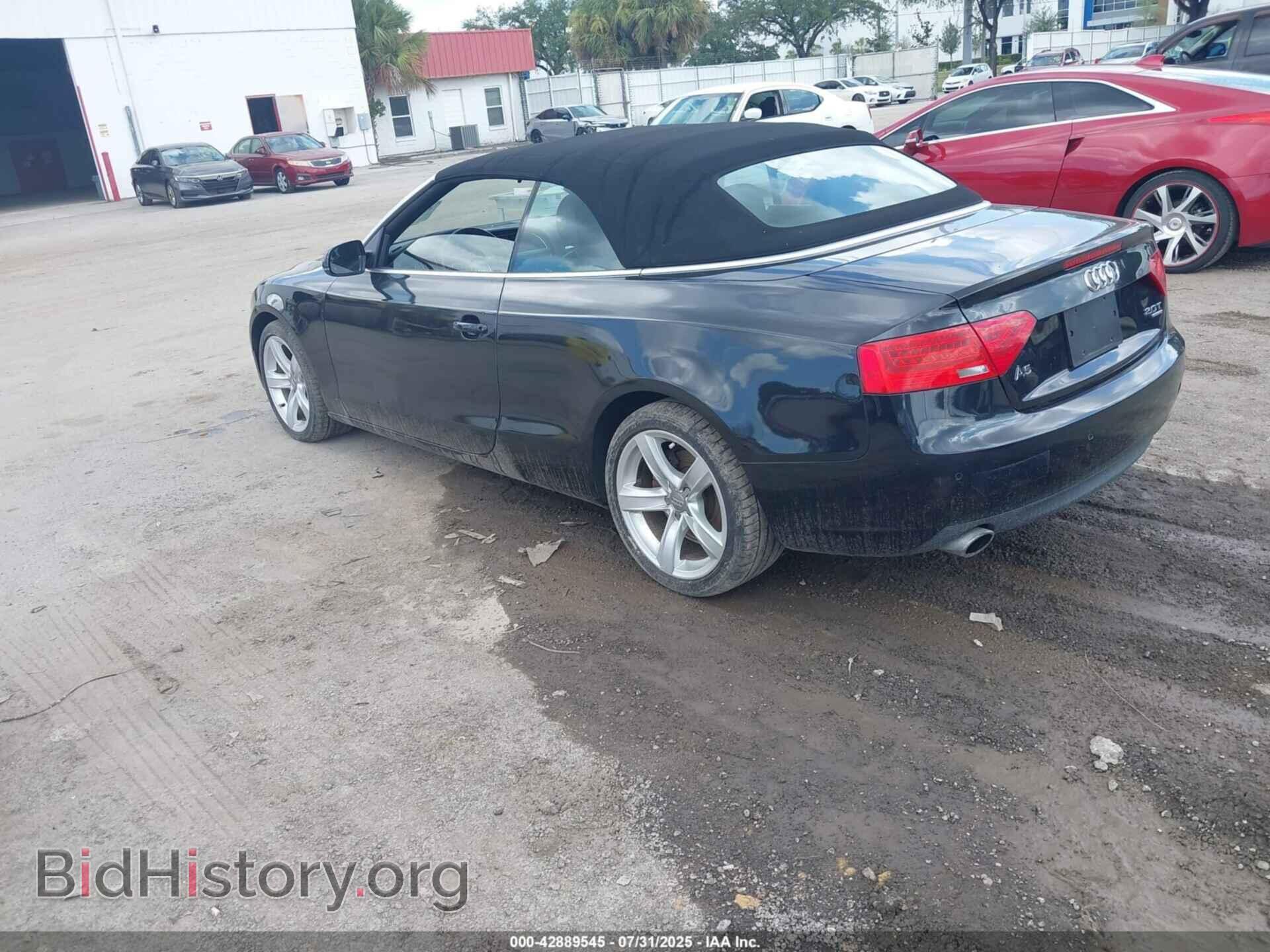 2013 AUDI A5 - VIN: WAULFAFH0DN012363 - Фото 3