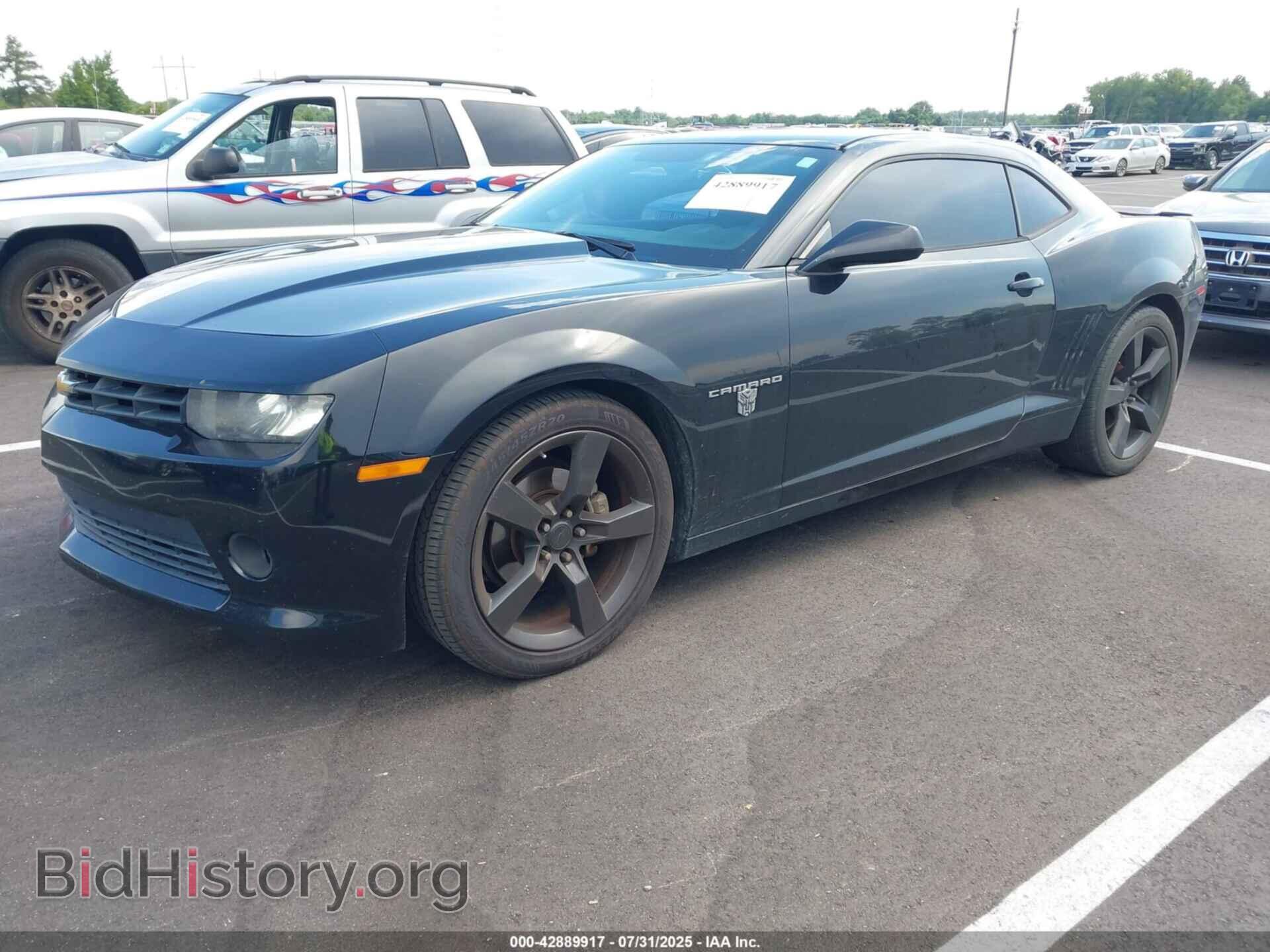 2014 CHEVROLET CAMARO - VIN: 2G1FA1E37E9128192 - Фото 2