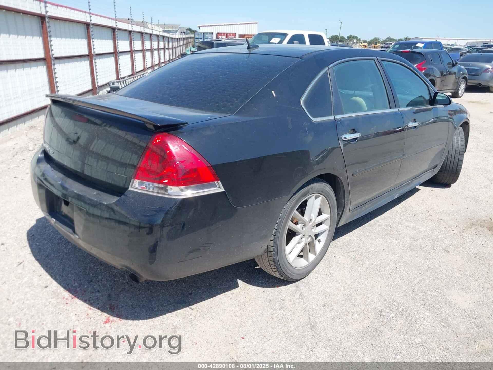 2012 CHEVROLET IMPALA - VIN: 2G1WC5E37C1280101 - Фото 4