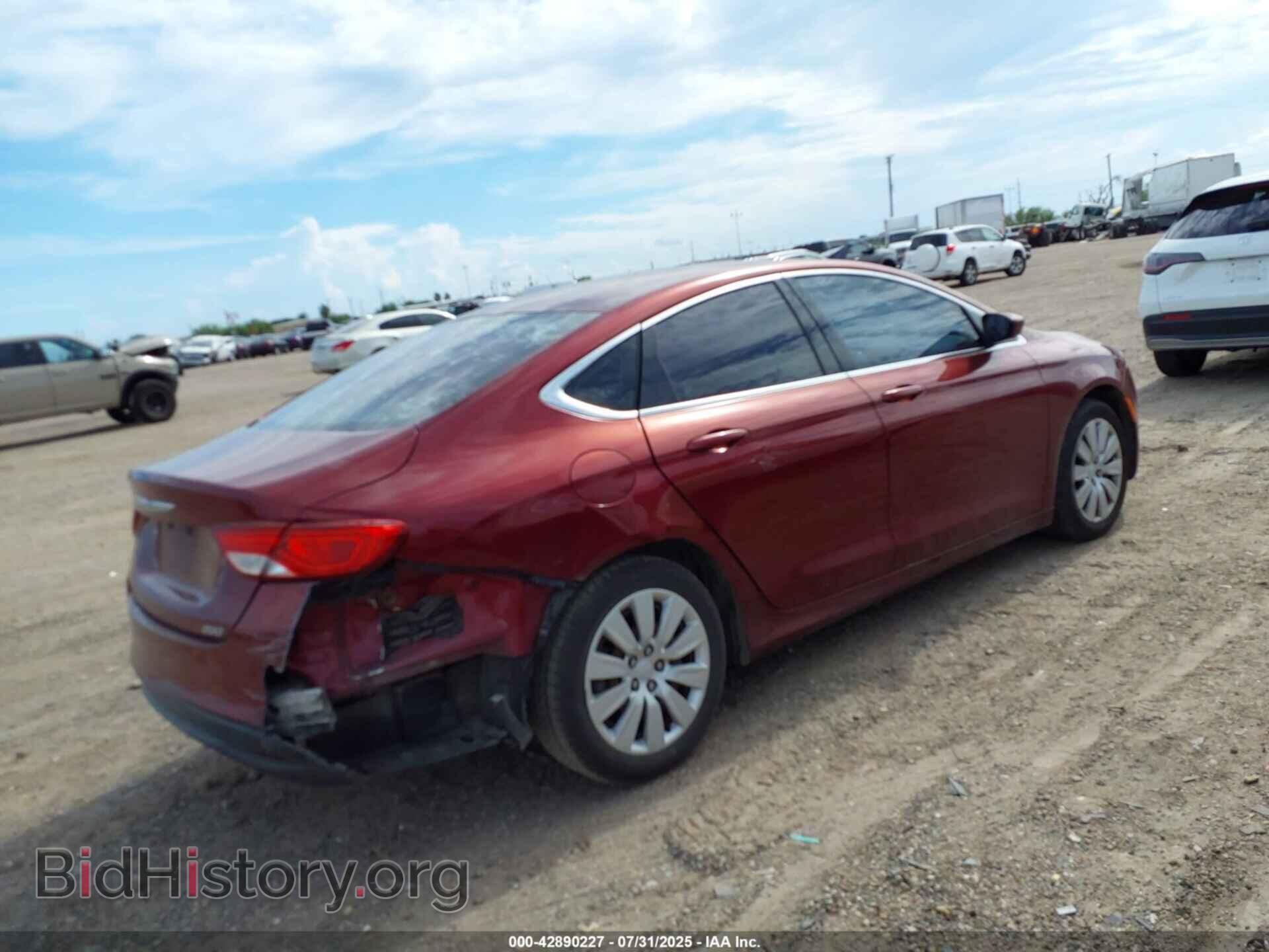 2015 CHRYSLER 200 - VIN: 1C3CCCFB0FN636173 - Фото 4