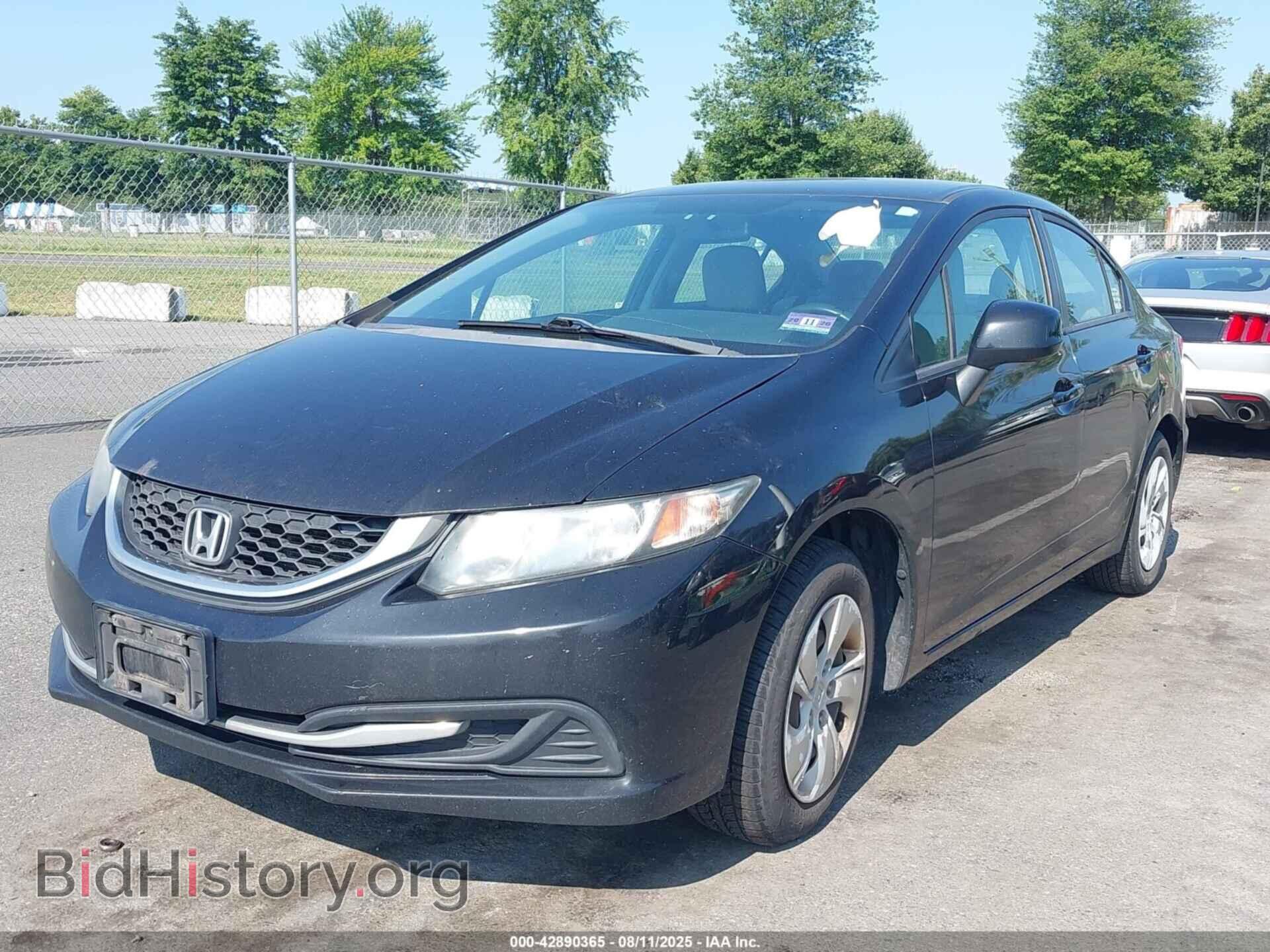 2013 HONDA CIVIC - VIN: 2HGFB2F51DH587847 - Фото 2