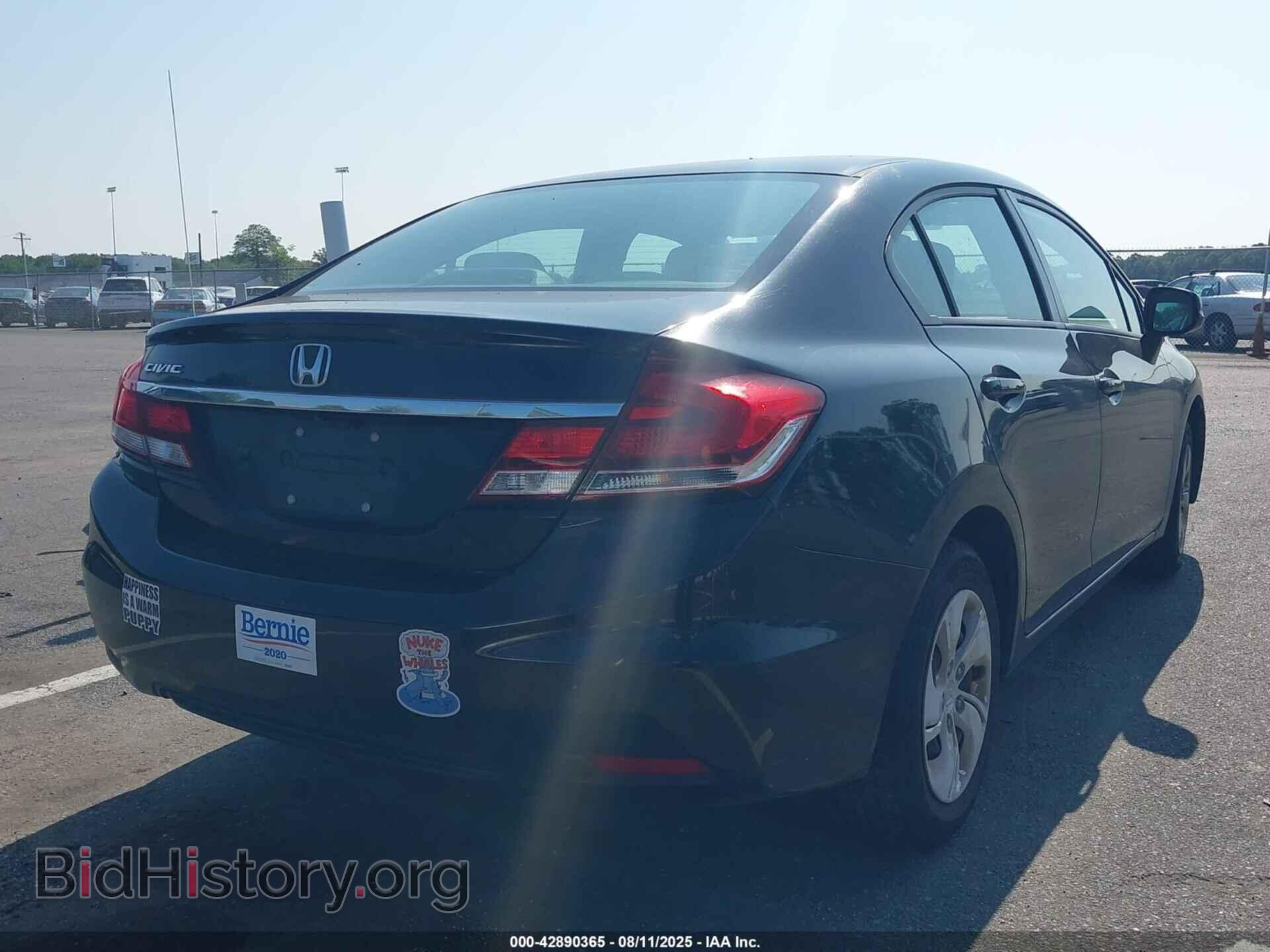 2013 HONDA CIVIC - VIN: 2HGFB2F51DH587847 - Фото 4
