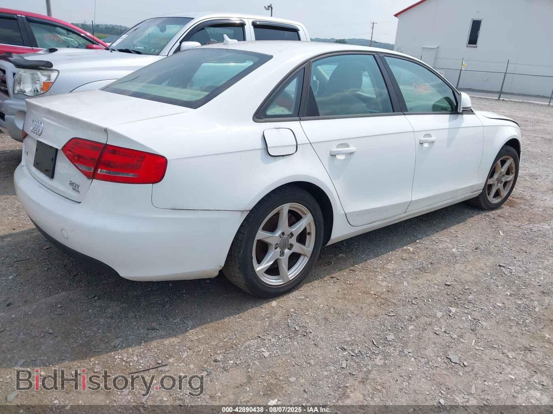 2009 AUDI A4 - VIN: WAULF78K59A135389 - Фото 4