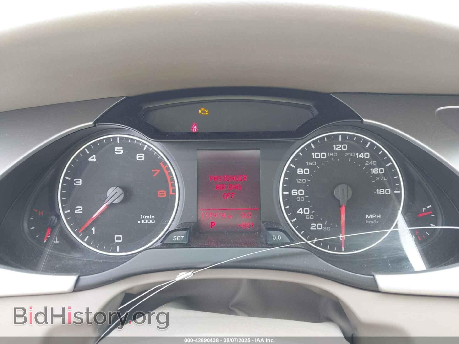 2009 AUDI A4 - VIN: WAULF78K59A135389 - Фото 7