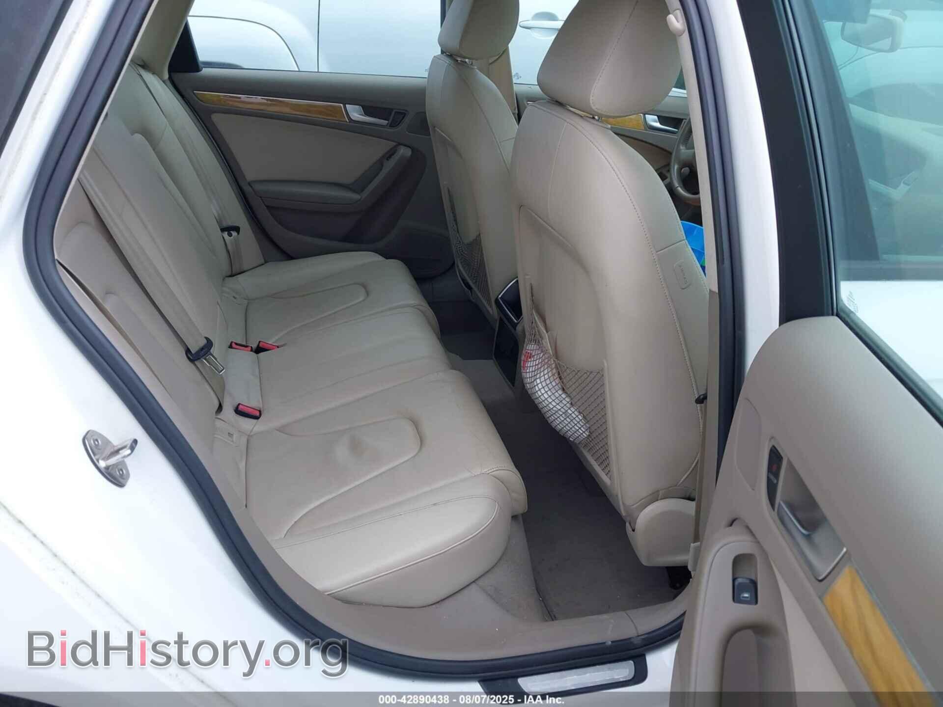 2009 AUDI A4 - VIN: WAULF78K59A135389 - Фото 8