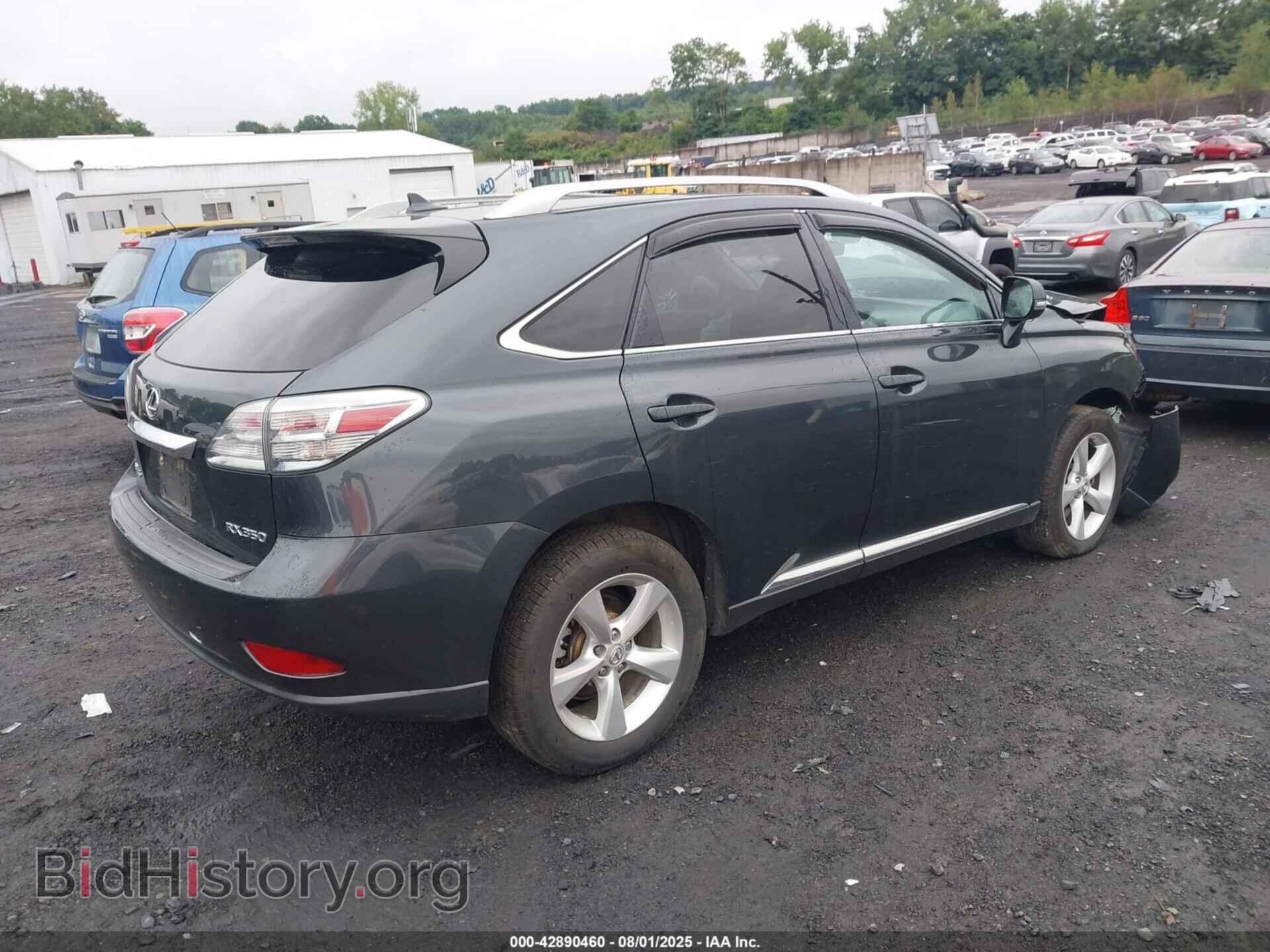 2010 LEXUS RX - VIN: 2T2BK1BAXAC049885 - Фото 4