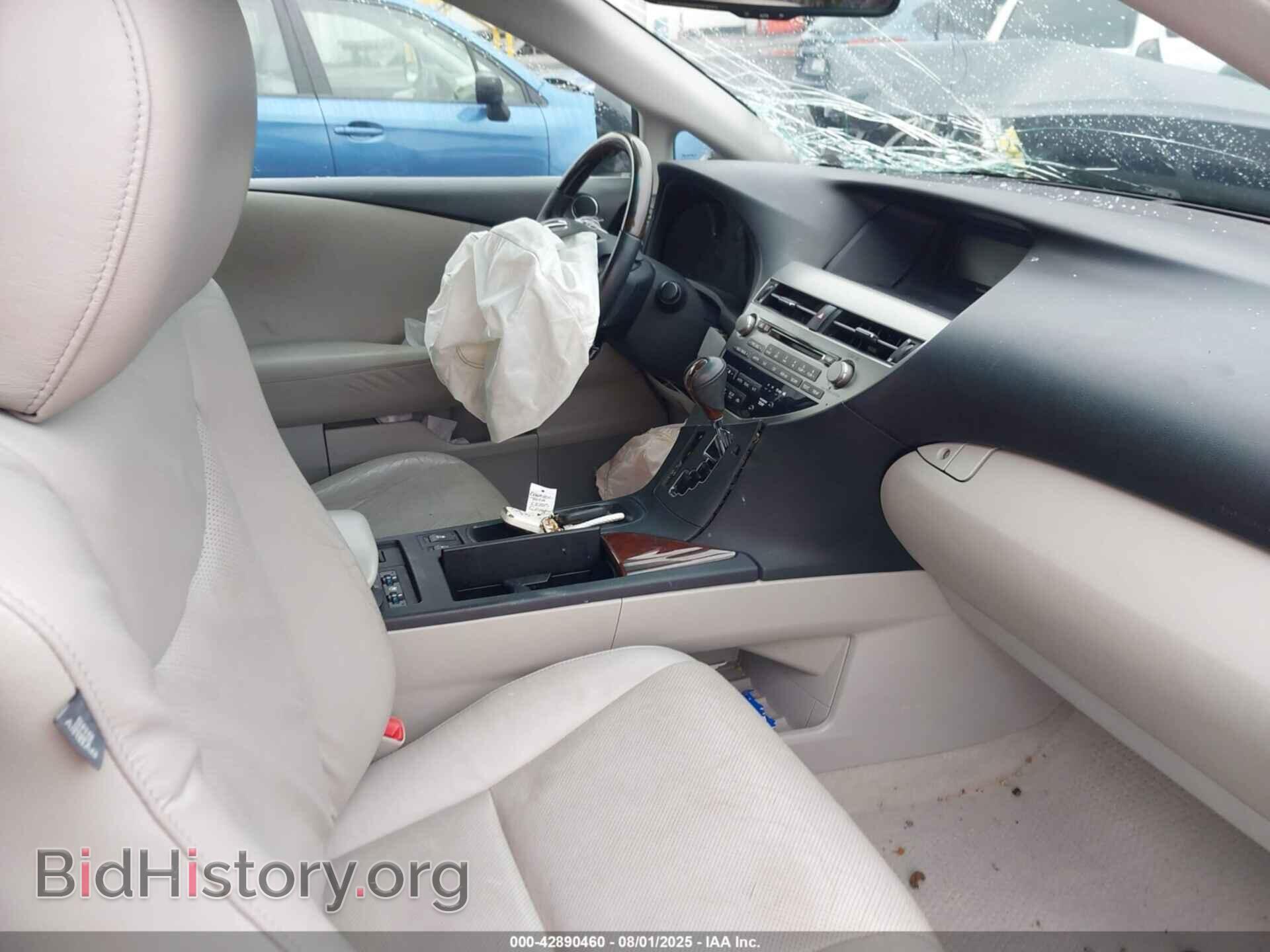 2010 LEXUS RX - VIN: 2T2BK1BAXAC049885 - Фото 5