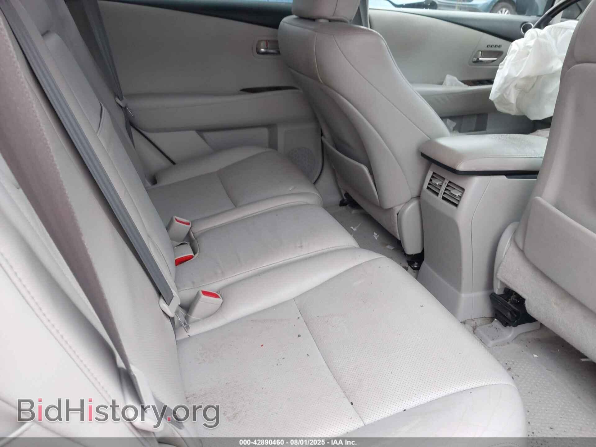 2010 LEXUS RX - VIN: 2T2BK1BAXAC049885 - Фото 8