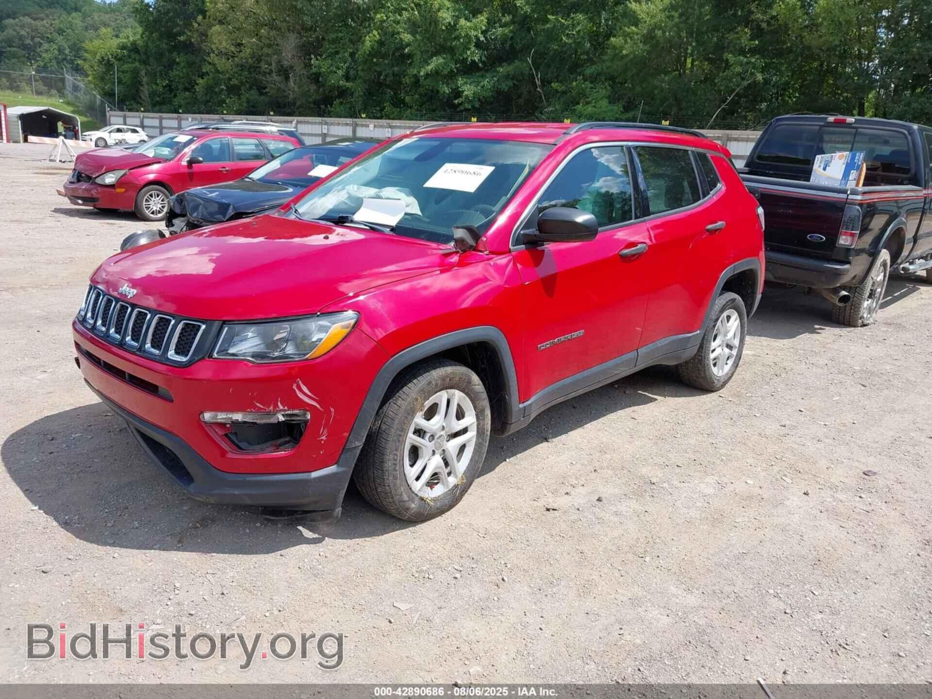 2020 JEEP COMPASS - VIN: 3C4NJDAB9LT132871 - Фото 2