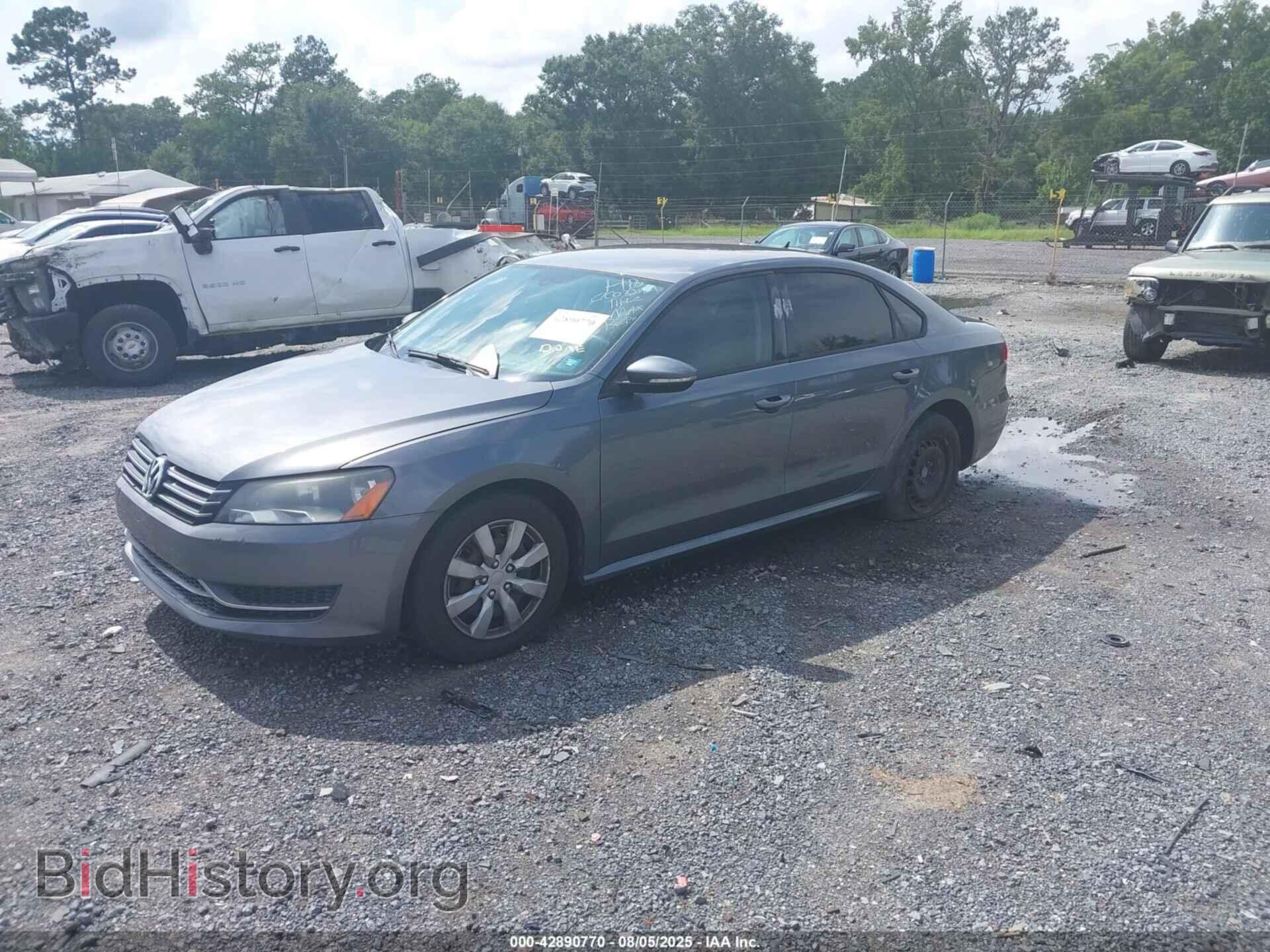 2012 VOLKSWAGEN PASSAT - VIN: 1VWAP7A32CC032921 - Фото 2