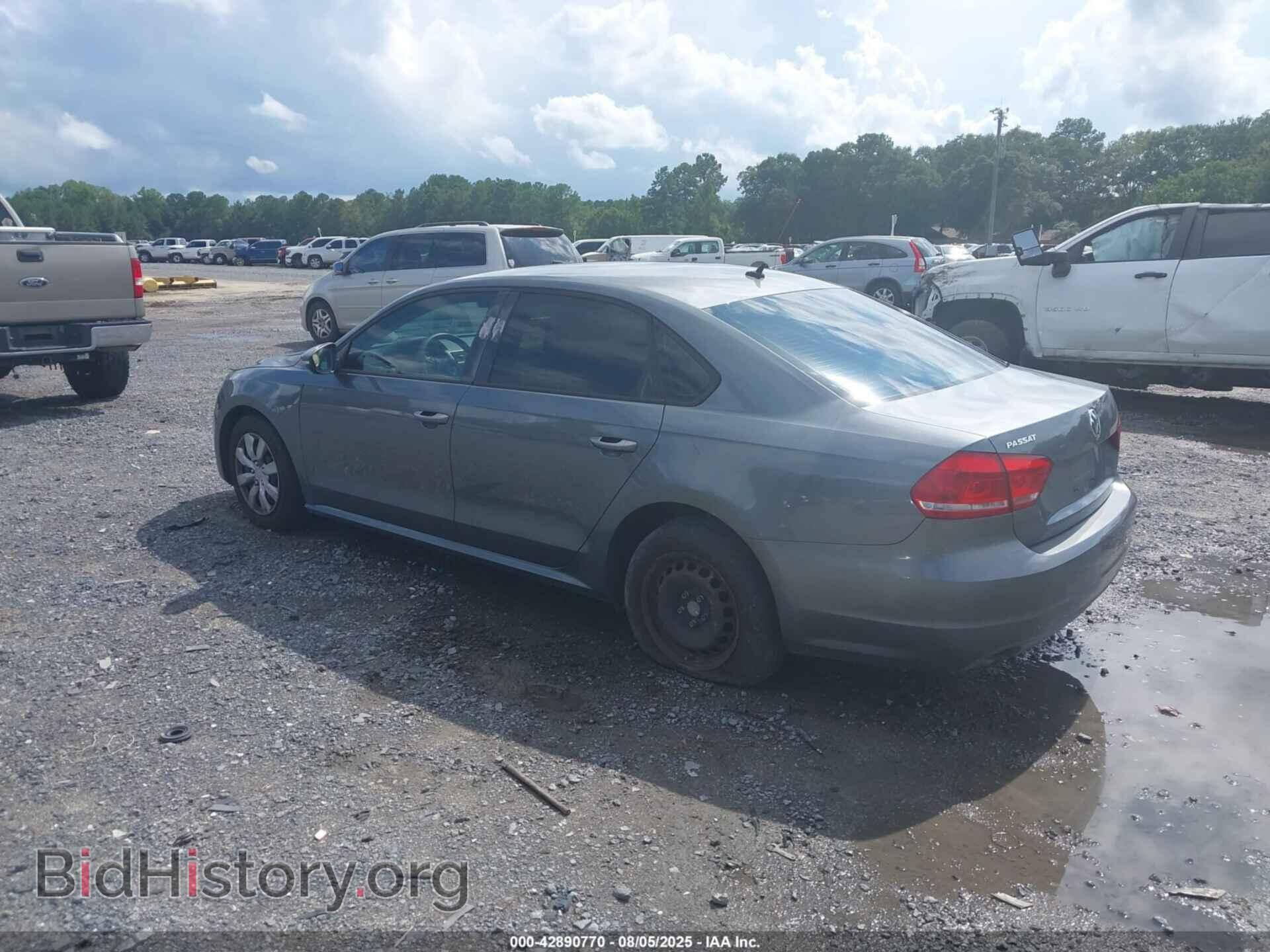 2012 VOLKSWAGEN PASSAT - VIN: 1VWAP7A32CC032921 - Фото 3