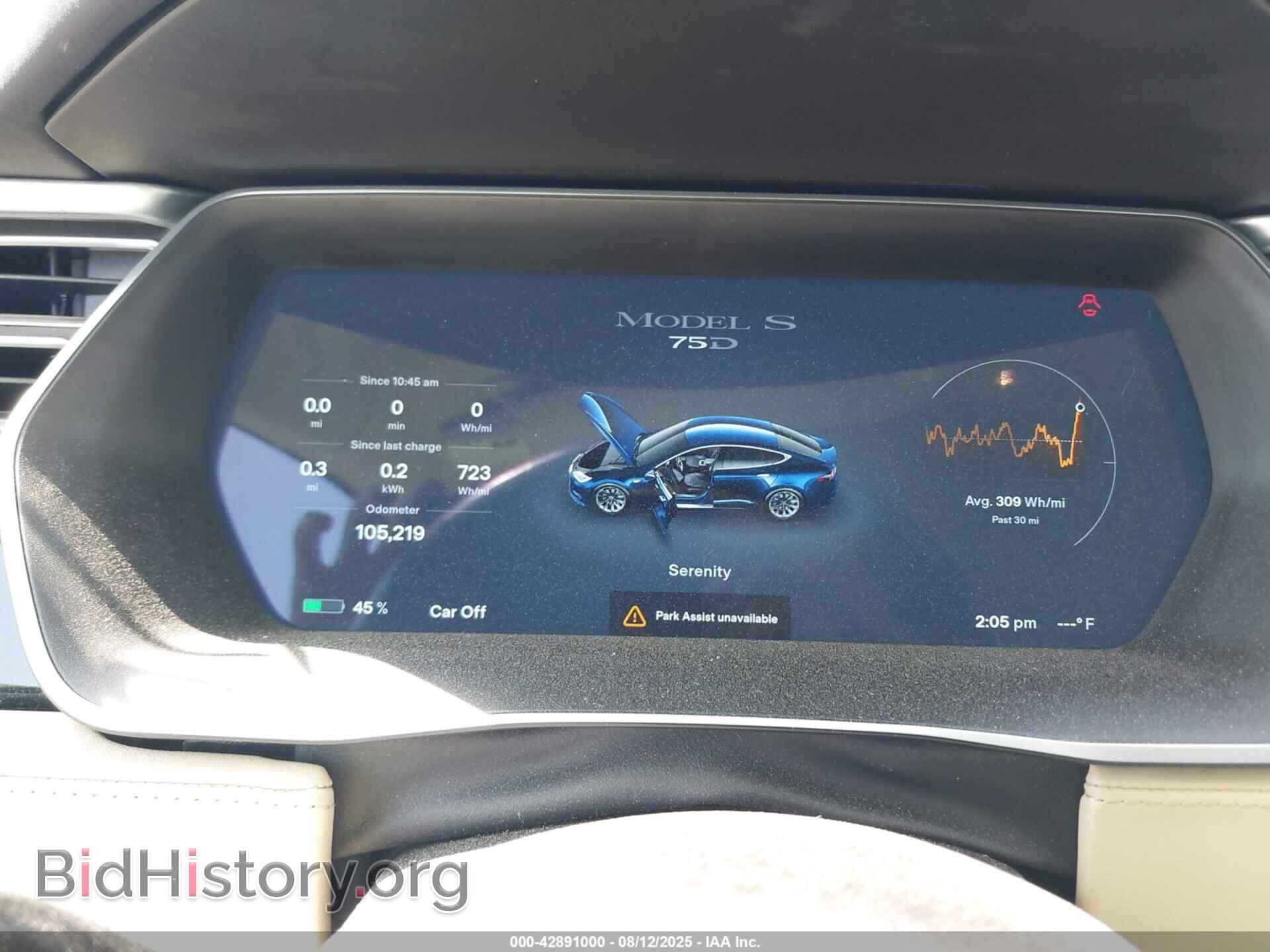 2016 TESLA MODEL S - VIN: 5YJSA1E23GF142280 - Фото 7