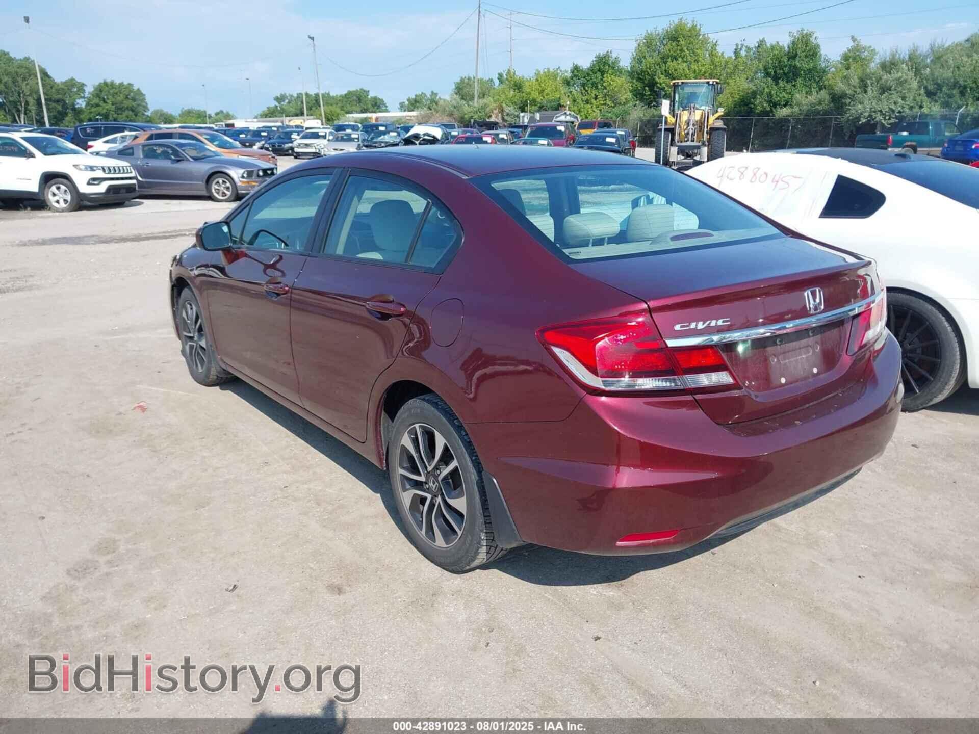 2014 HONDA CIVIC - VIN: 19XFB2F86EE250838 - Фото 3