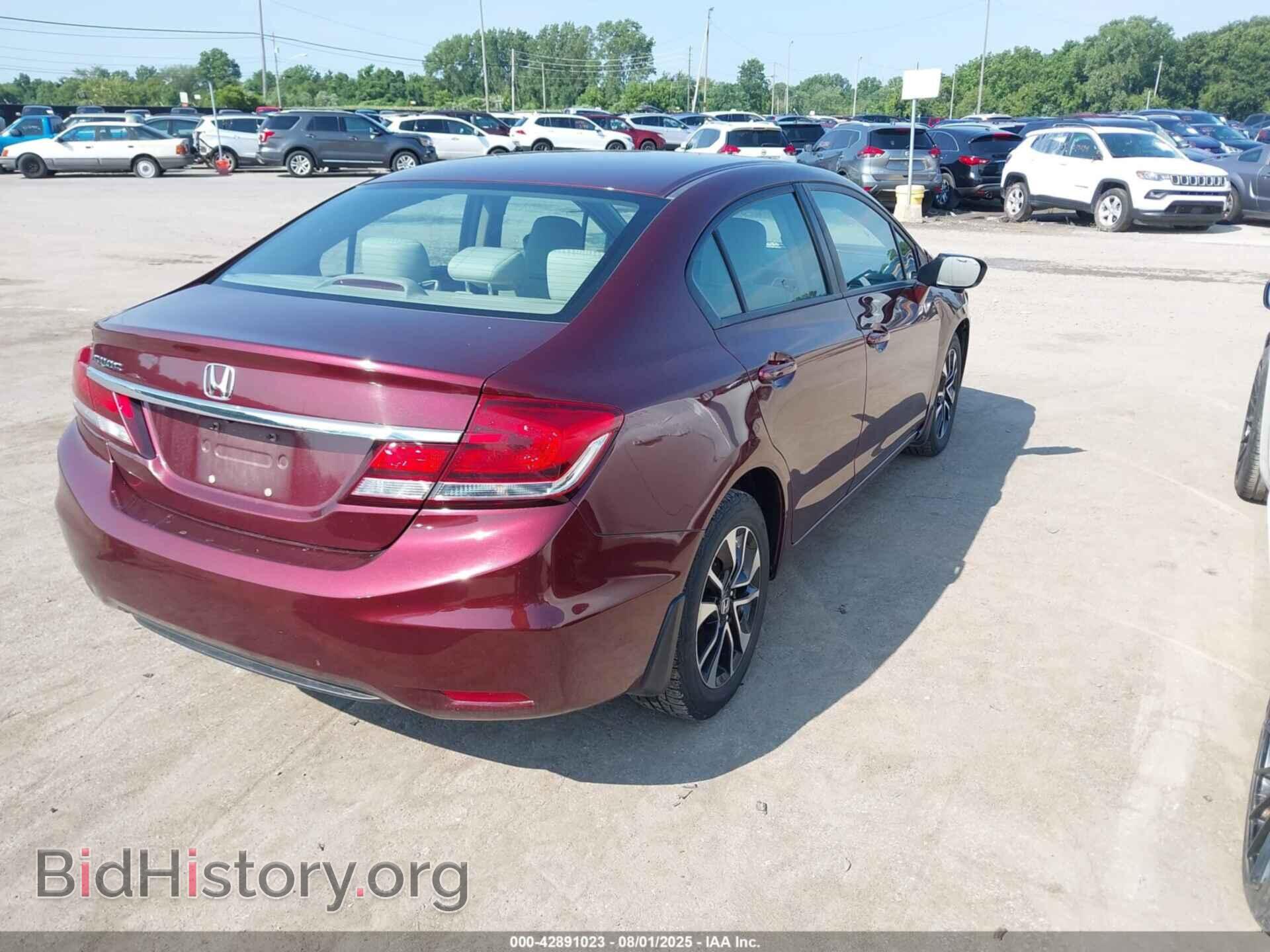 2014 HONDA CIVIC - VIN: 19XFB2F86EE250838 - Фото 4