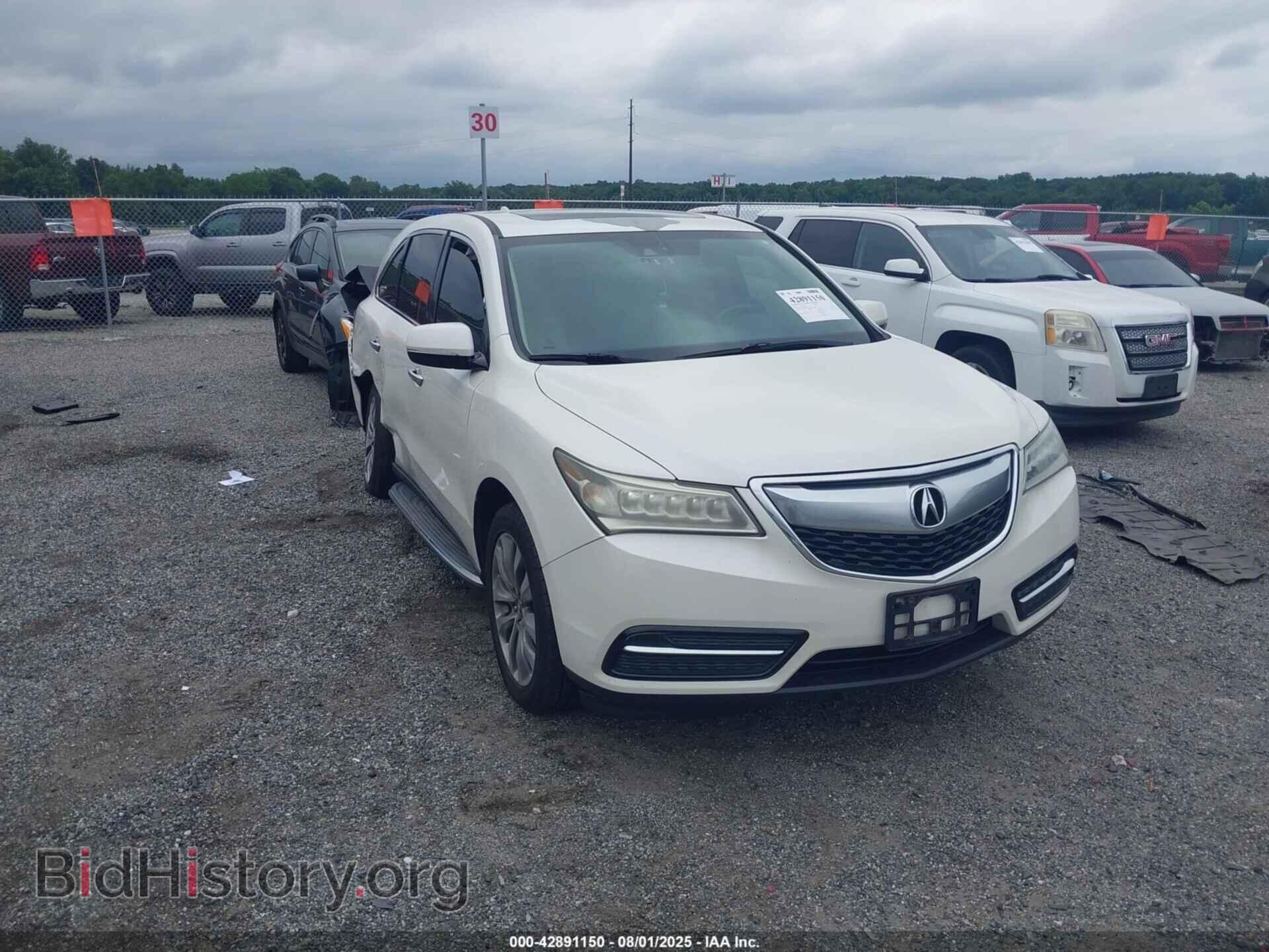 Фотография 5FRYD4H41FB004945 - ACURA MDX 2015