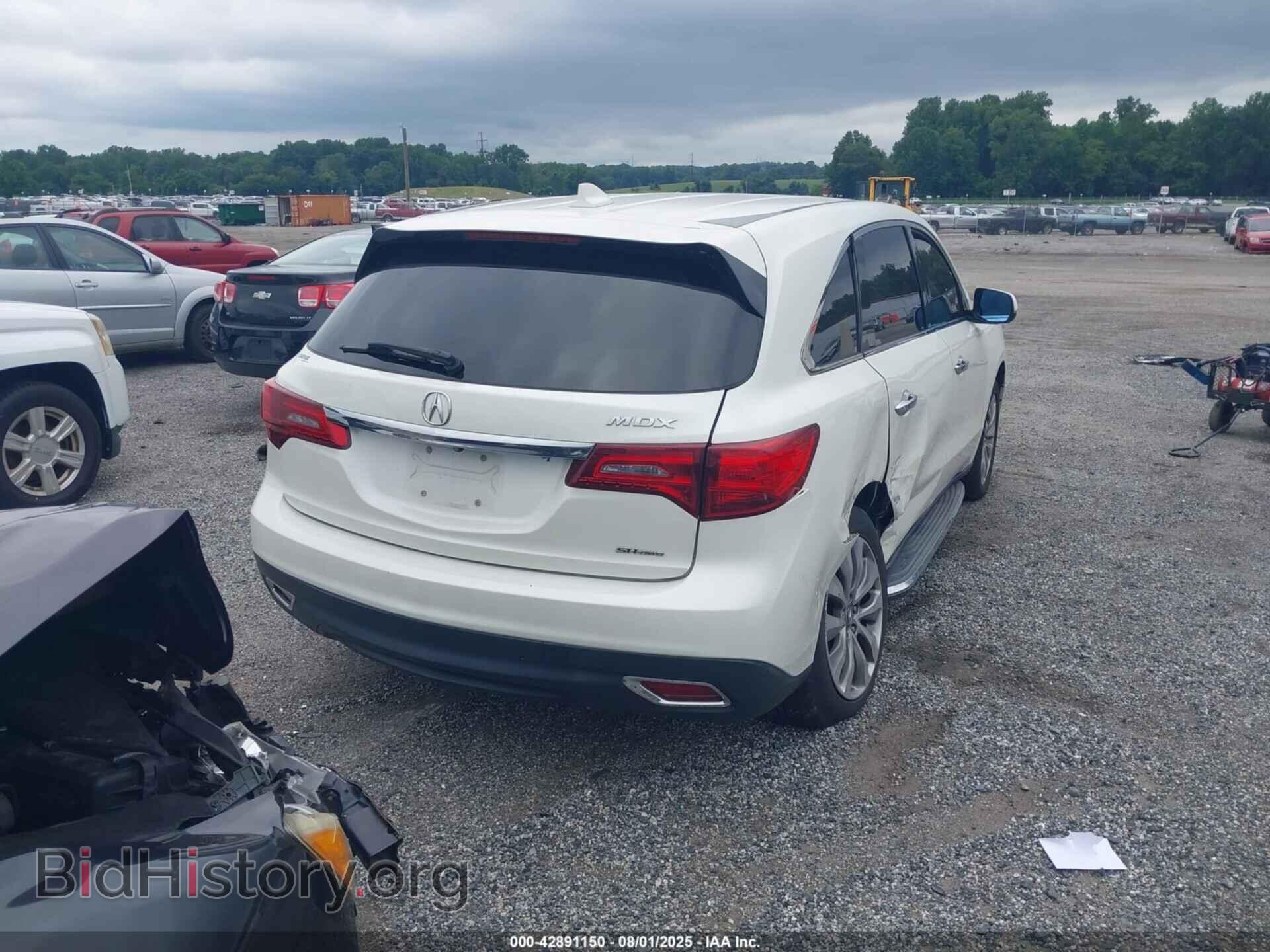 2015 ACURA MDX - VIN: 5FRYD4H41FB004945 - Фото 4