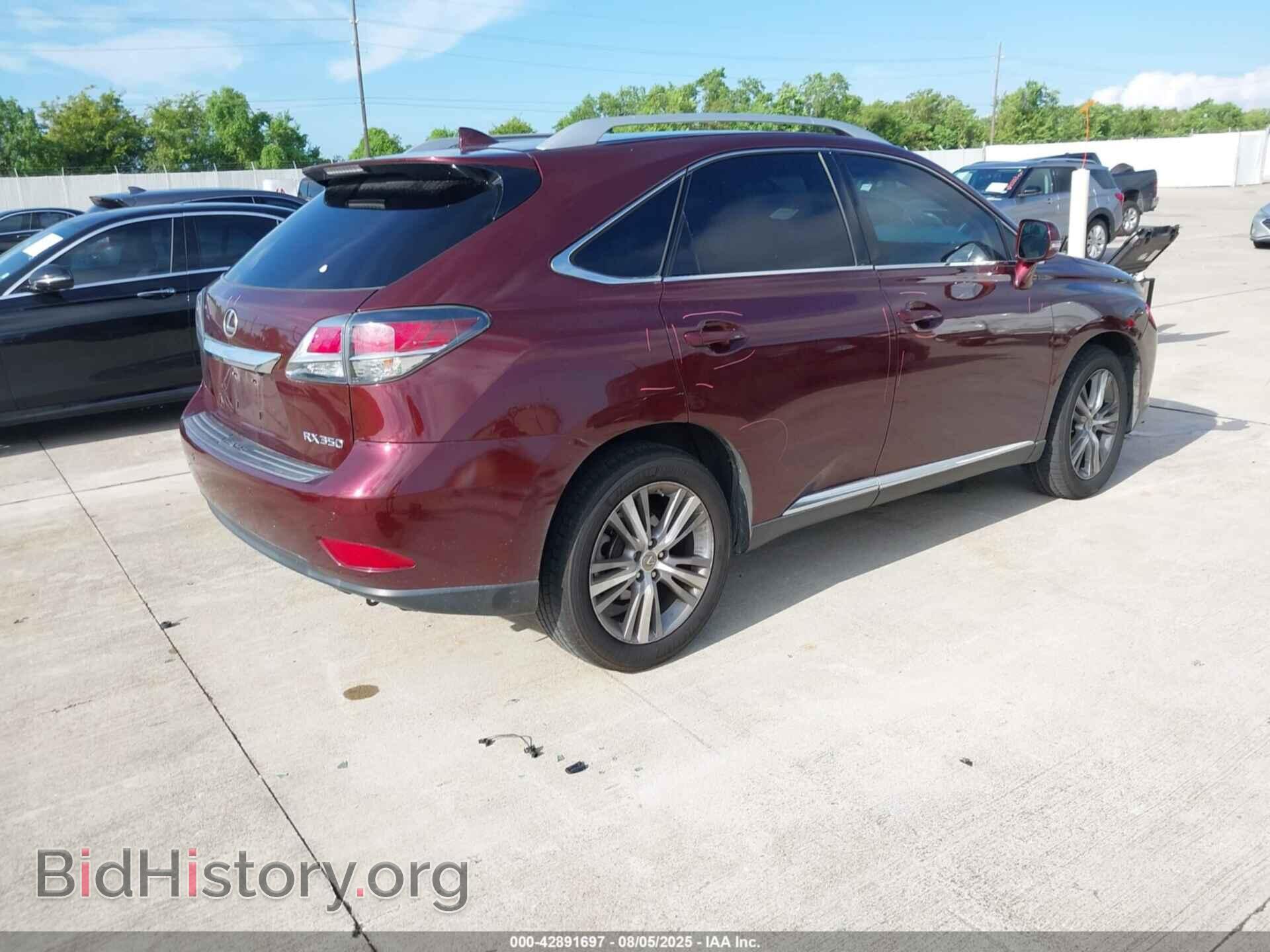 2015 LEXUS RX 350 - VIN: 2T2ZK1BAXFC156098 - Фото 4