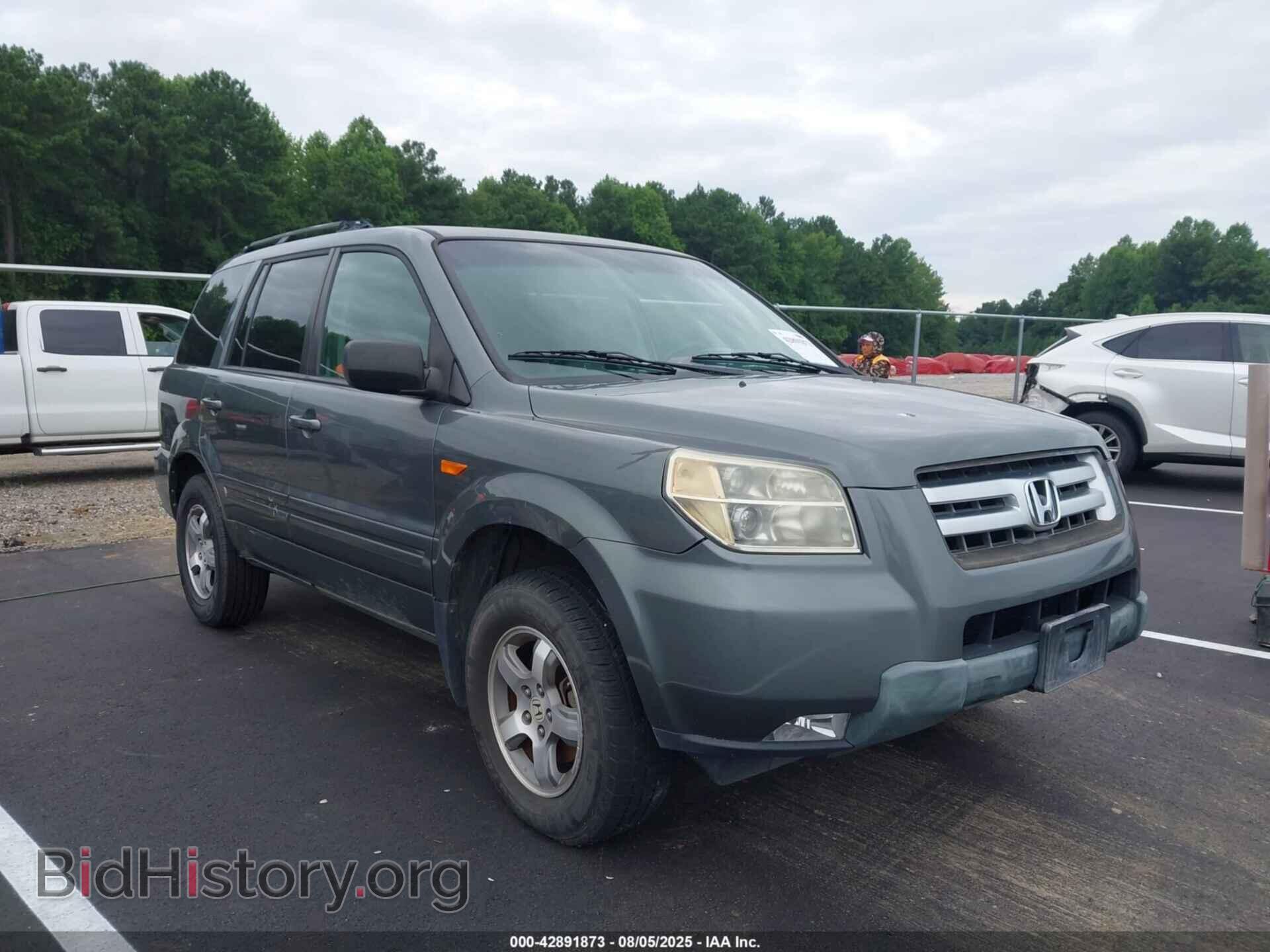 Photo 5FNYF28547B005677 - HONDA PILOT 2007