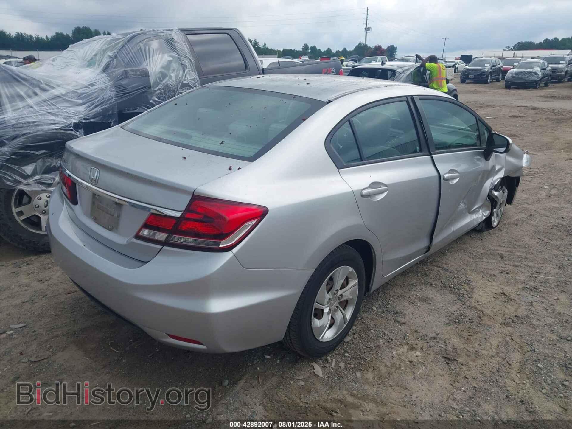 2015 HONDA CIVIC - VIN: 19XFB2F58FE036599 - Фото 4