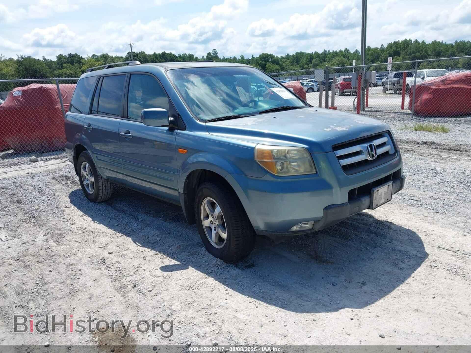 Photo 5FNYF28776B004779 - HONDA PILOT 2006