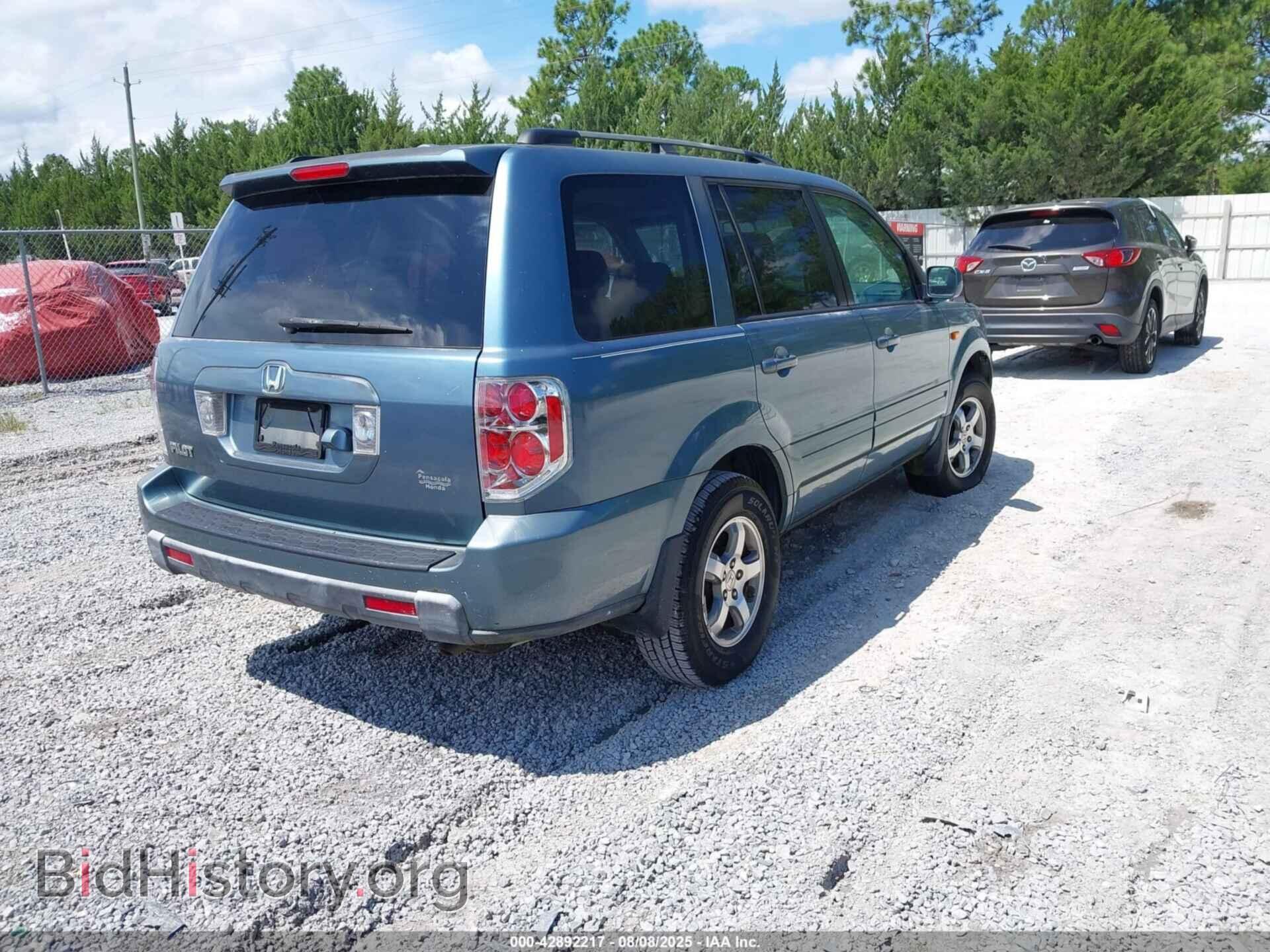 2006 HONDA PILOT - VIN: 5FNYF28776B004779 - Фото 4
