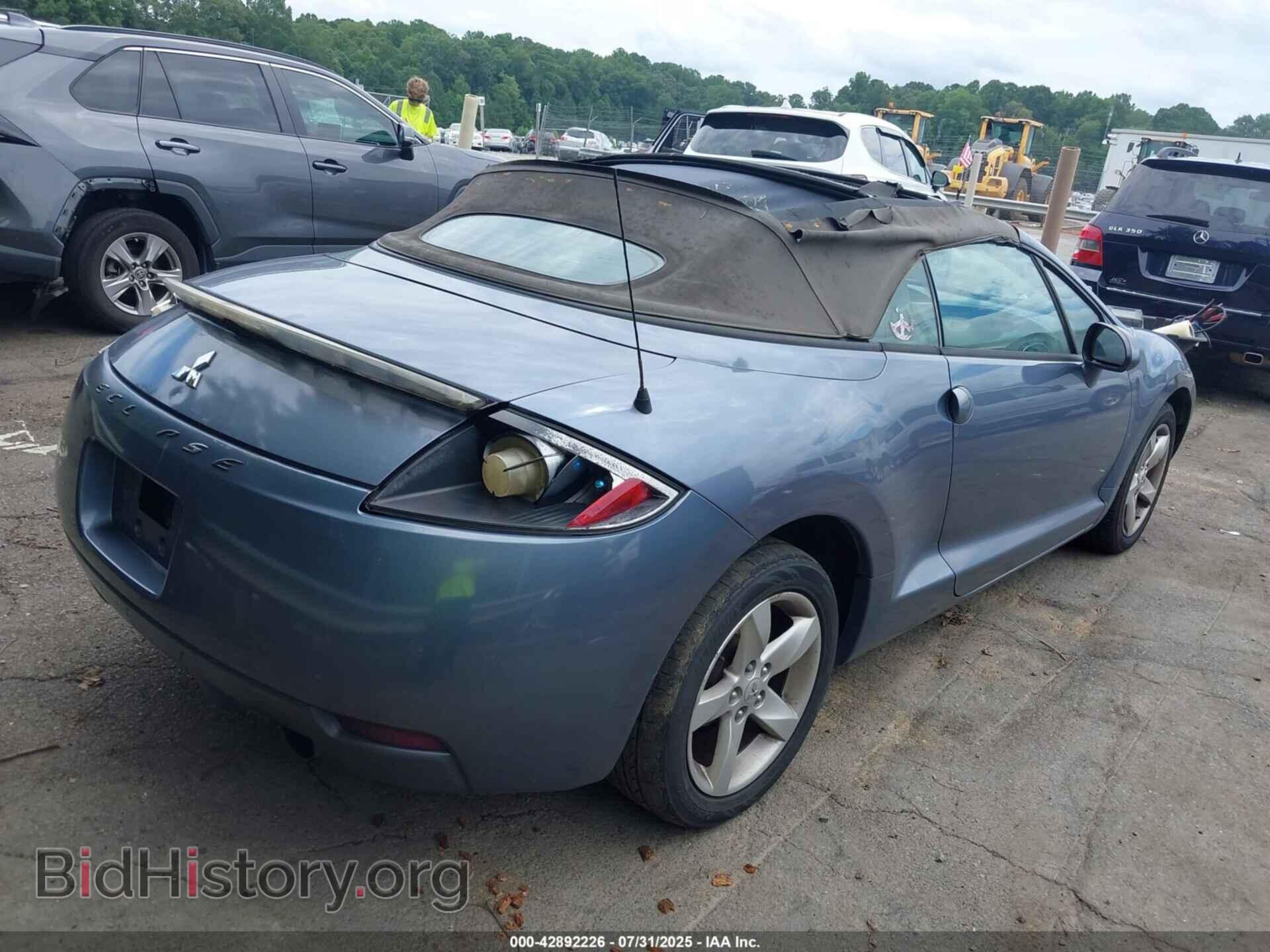 2007 MITSUBISHI ECLIPSE SPYDER - VIN: 4A3AL25F17E043194 - Фото 4