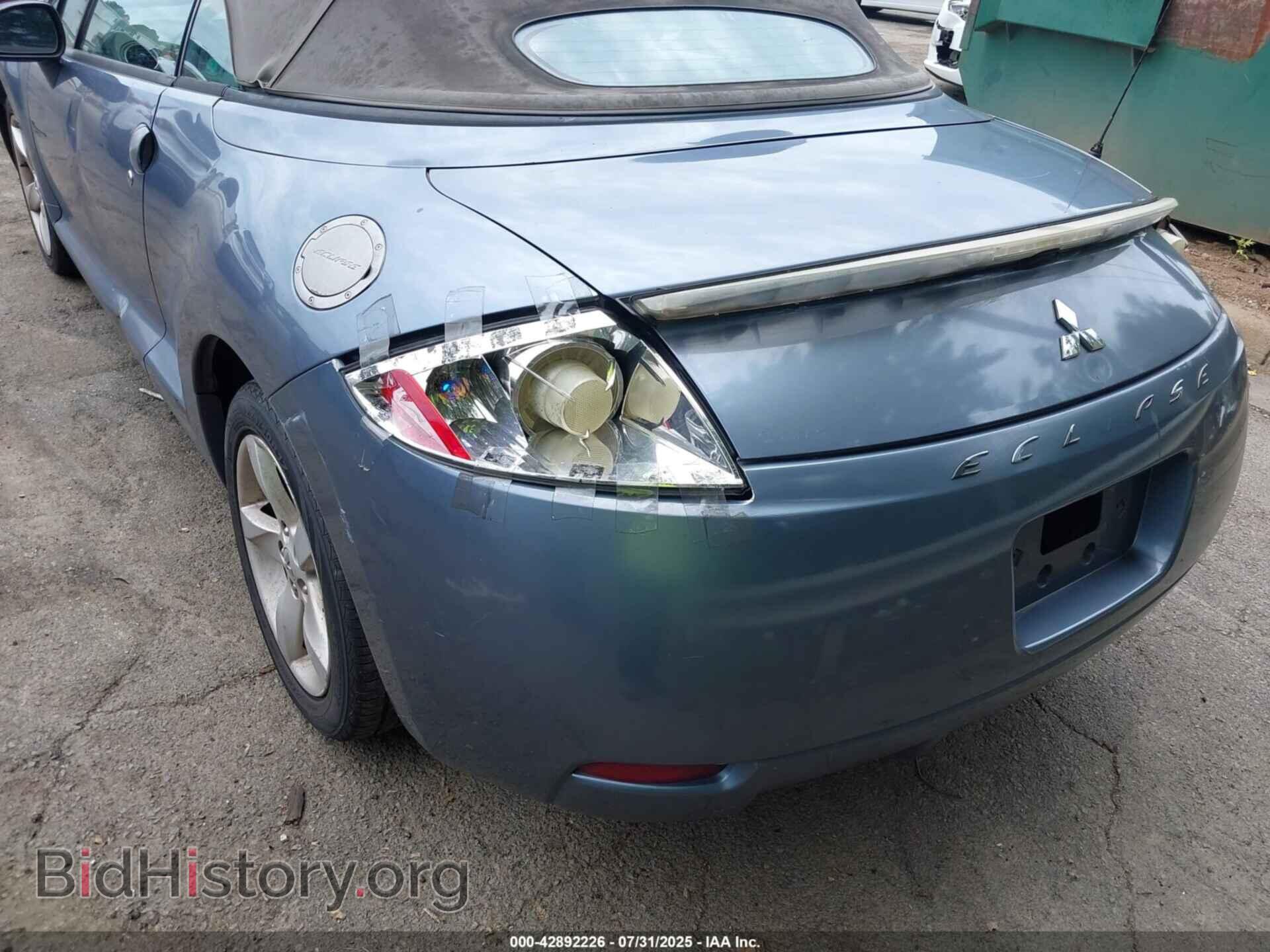 2007 MITSUBISHI ECLIPSE SPYDER - VIN: 4A3AL25F17E043194 - Фото 6