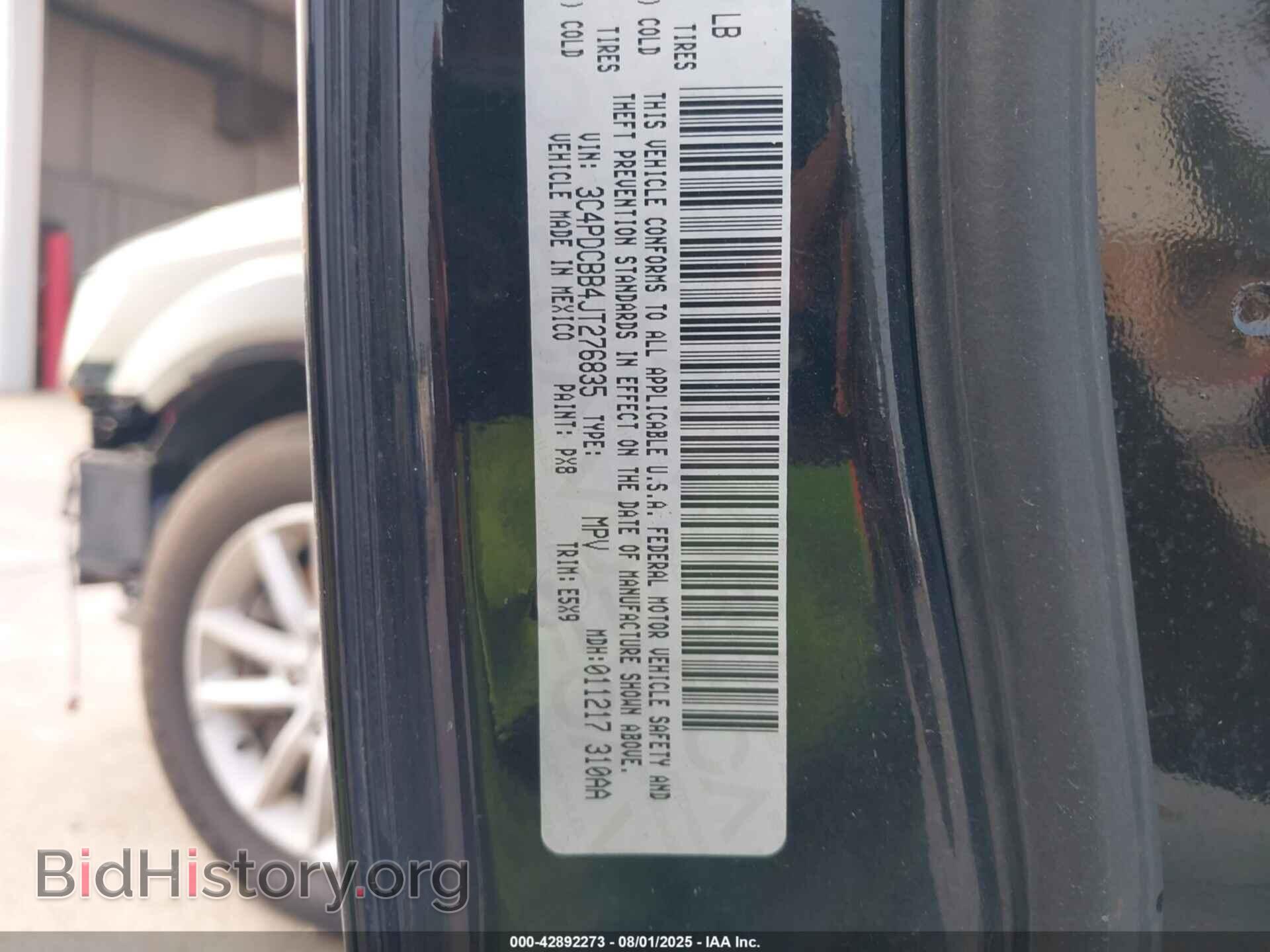 2018 DODGE JOURNEY - VIN: 3C4PDCBB4JT276835 - Photo 9