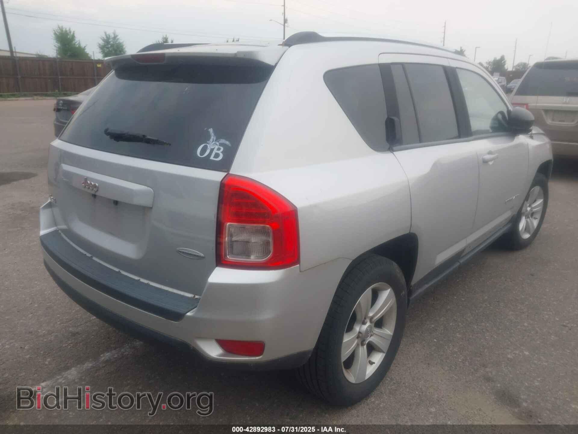 2011 JEEP COMPASS - VIN: 1J4NF1FB4BD183234 - Фото 4