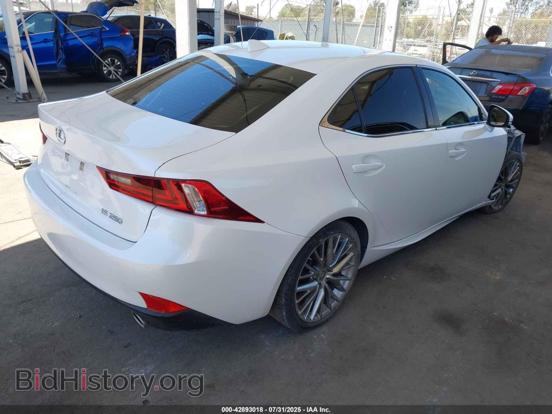 2014 LEXUS IS 250 - VIN: JTHBF1D23E5003038 - Фото 4
