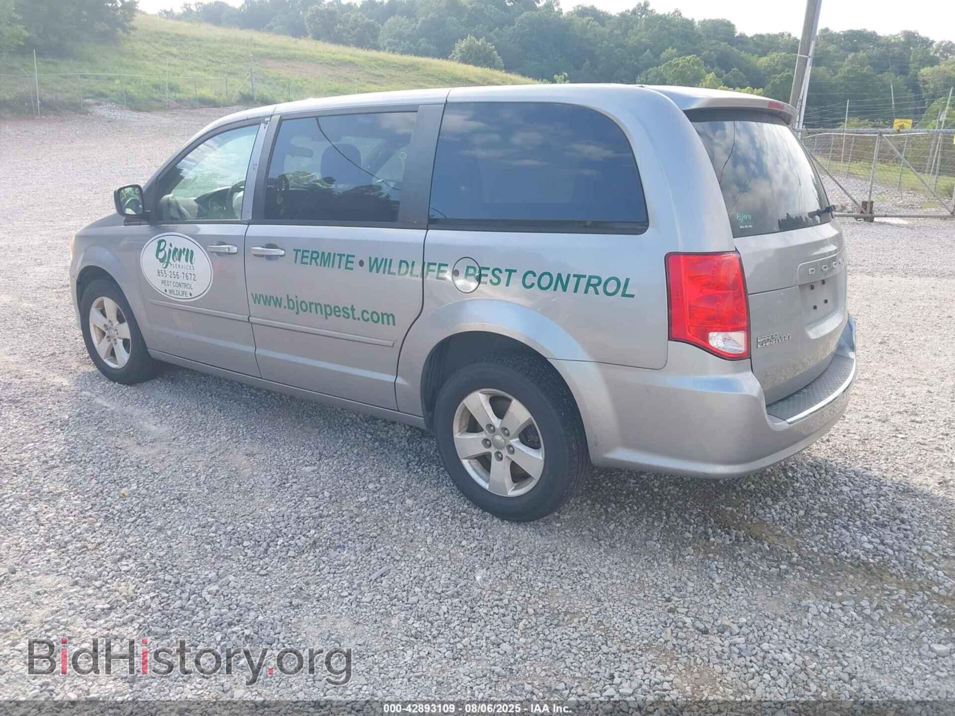 2013 DODGE GRAND CARAVAN - VIN: 2C4RDGBG8DR791601 - Фото 3