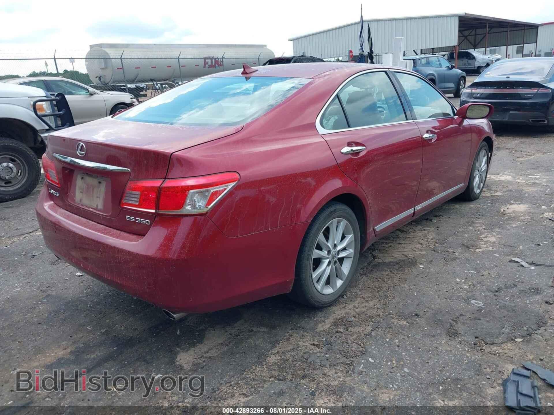 2010 LEXUS ES 350 - VIN: JTHBK1EG8A2379056 - Фото 4