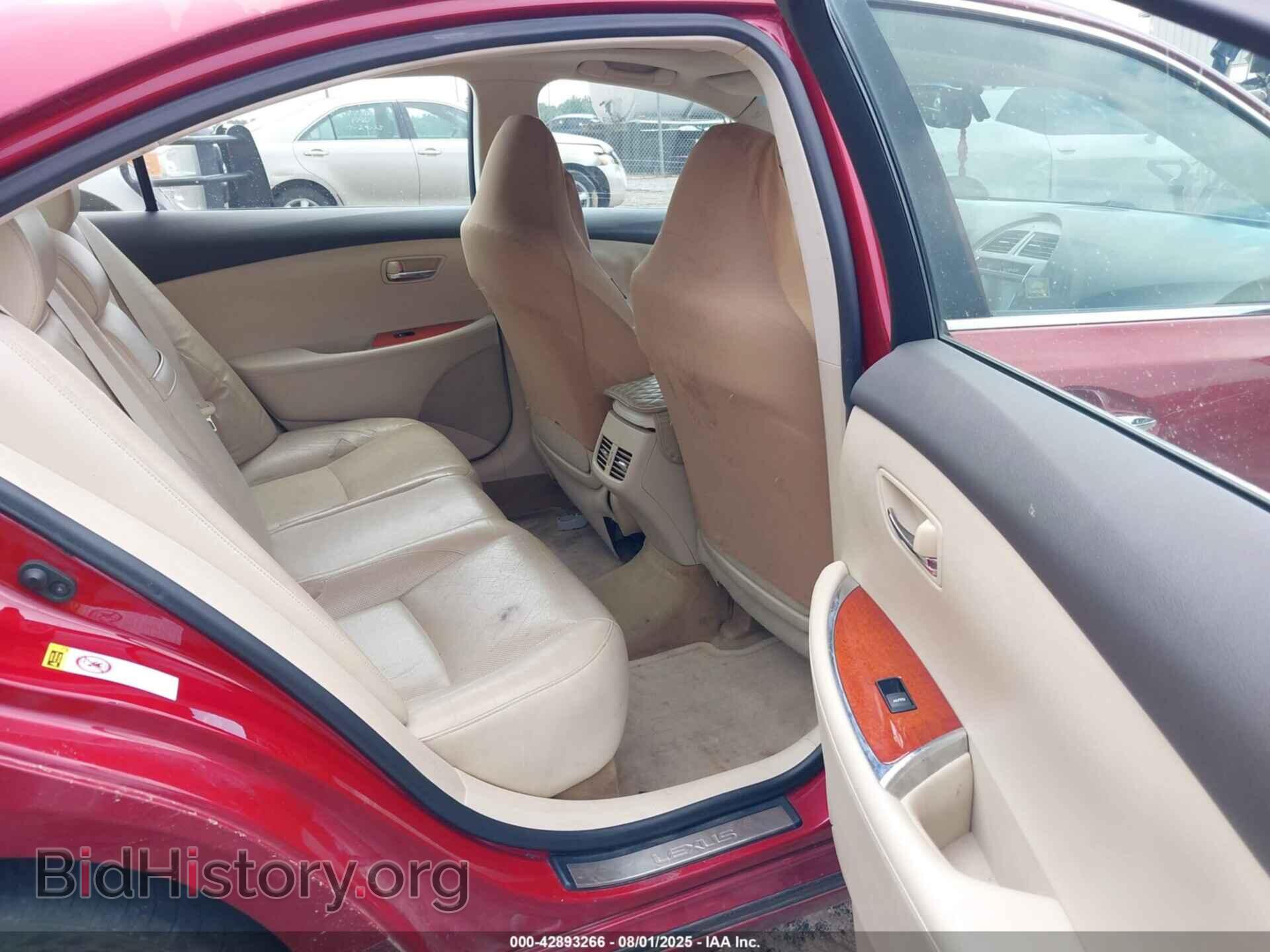 2010 LEXUS ES 350 - VIN: JTHBK1EG8A2379056 - Фото 8