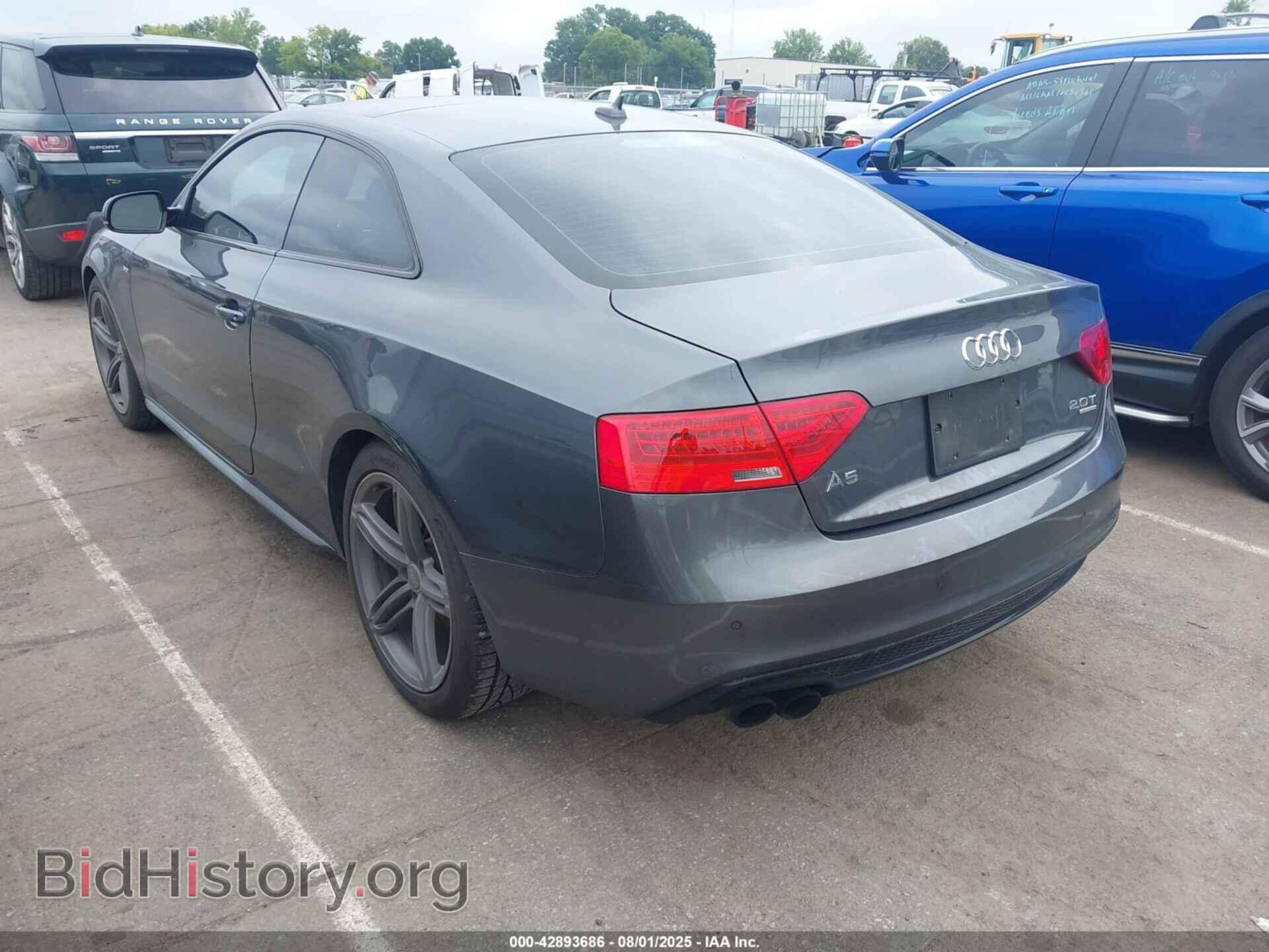 2014 AUDI A5 - VIN: WAUWFAFR3EA023730 - Фото 3