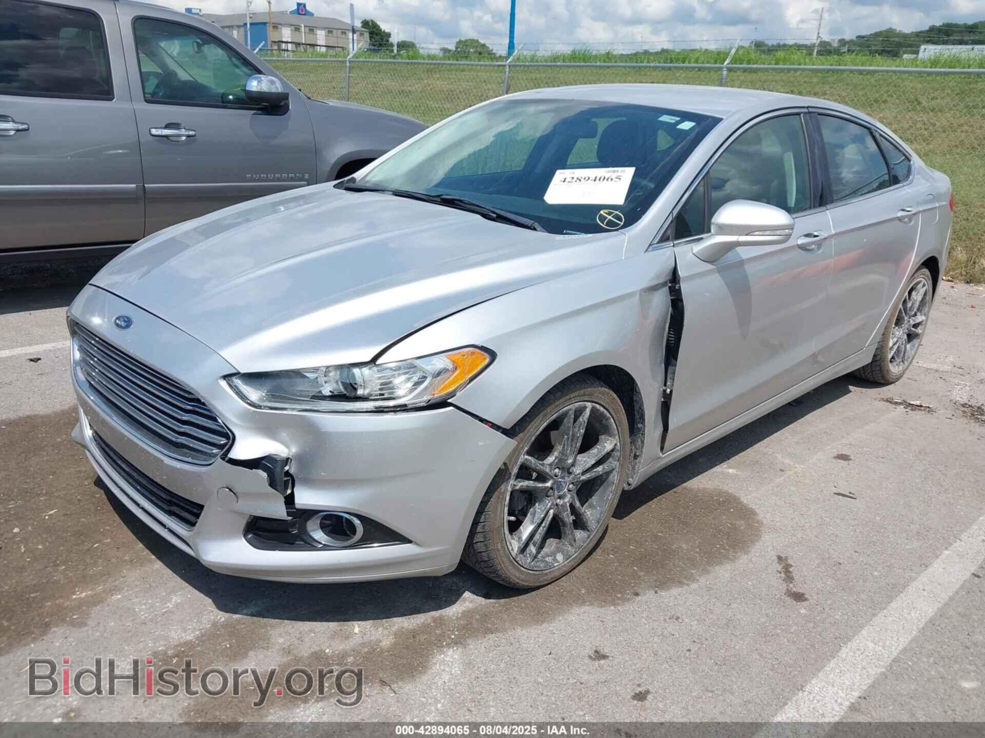 2013 FORD FUSION - VIN: 3FA6P0K94DR341995 - Фото 2