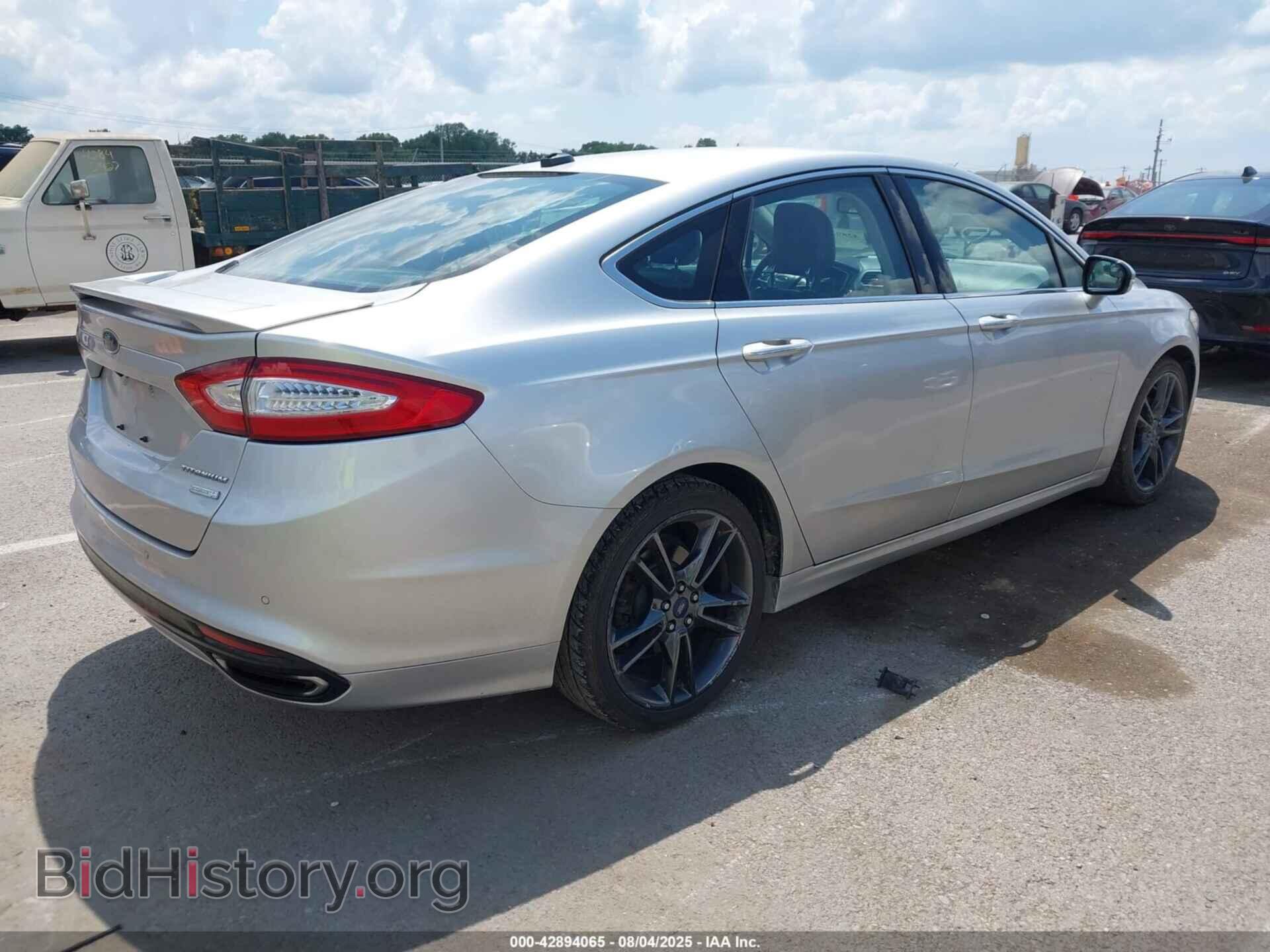 2013 FORD FUSION - VIN: 3FA6P0K94DR341995 - Фото 4