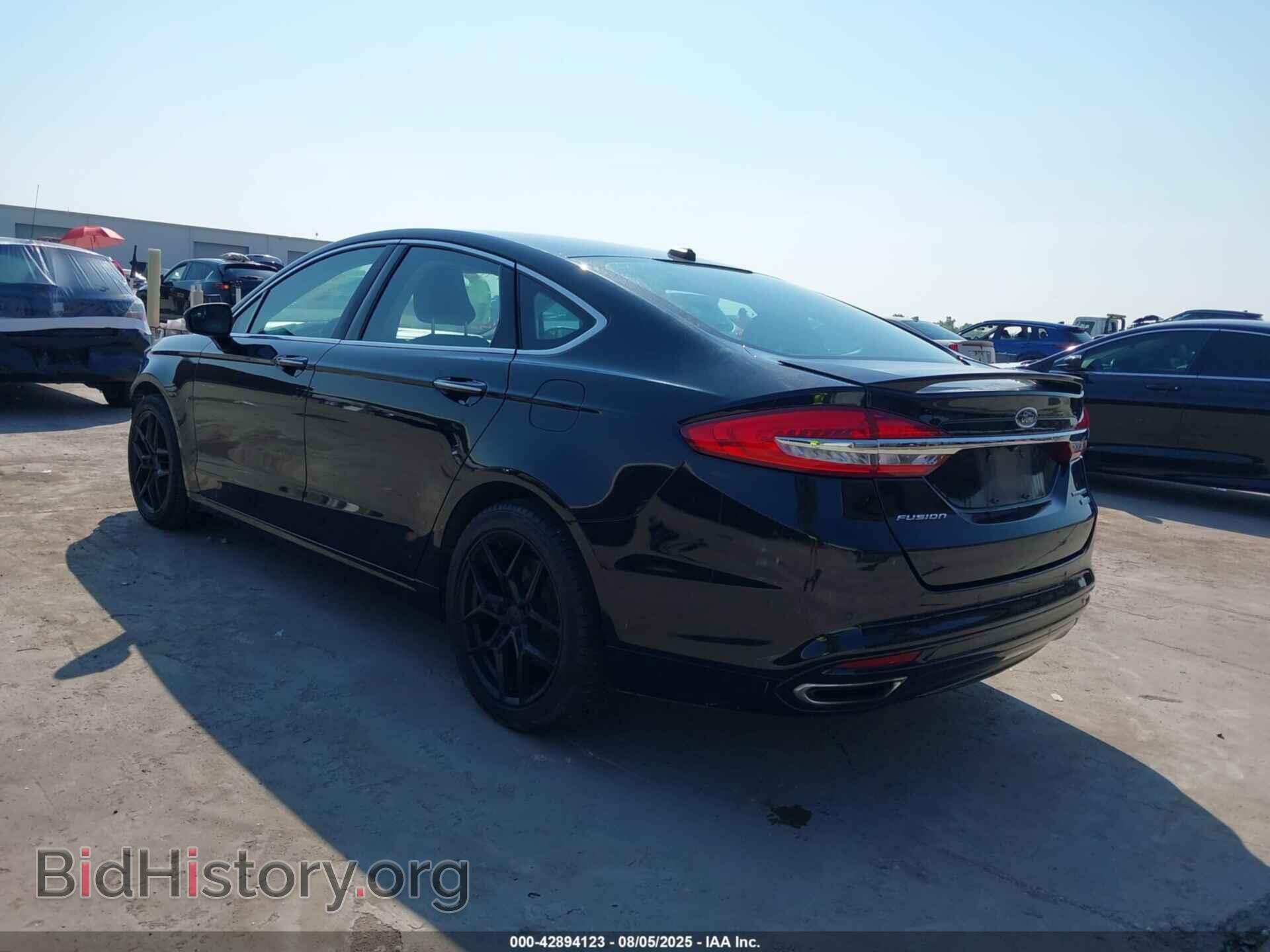 2018 FORD FUSION - VIN: 3FA6P0D90JR219904 - Фото 3