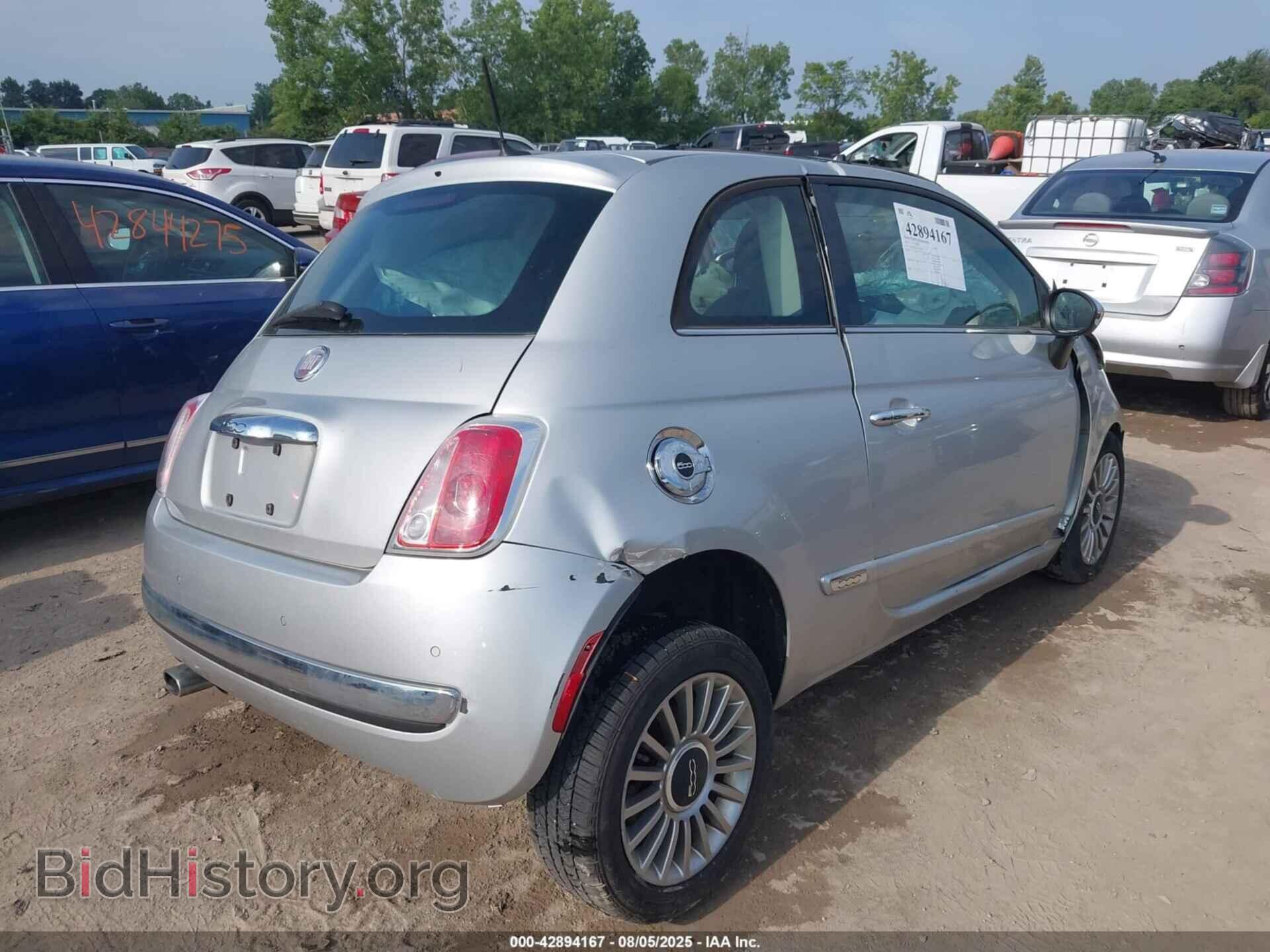 2012 FIAT 500 - VIN: 3C3CFFCRXCT118089 - Фото 4