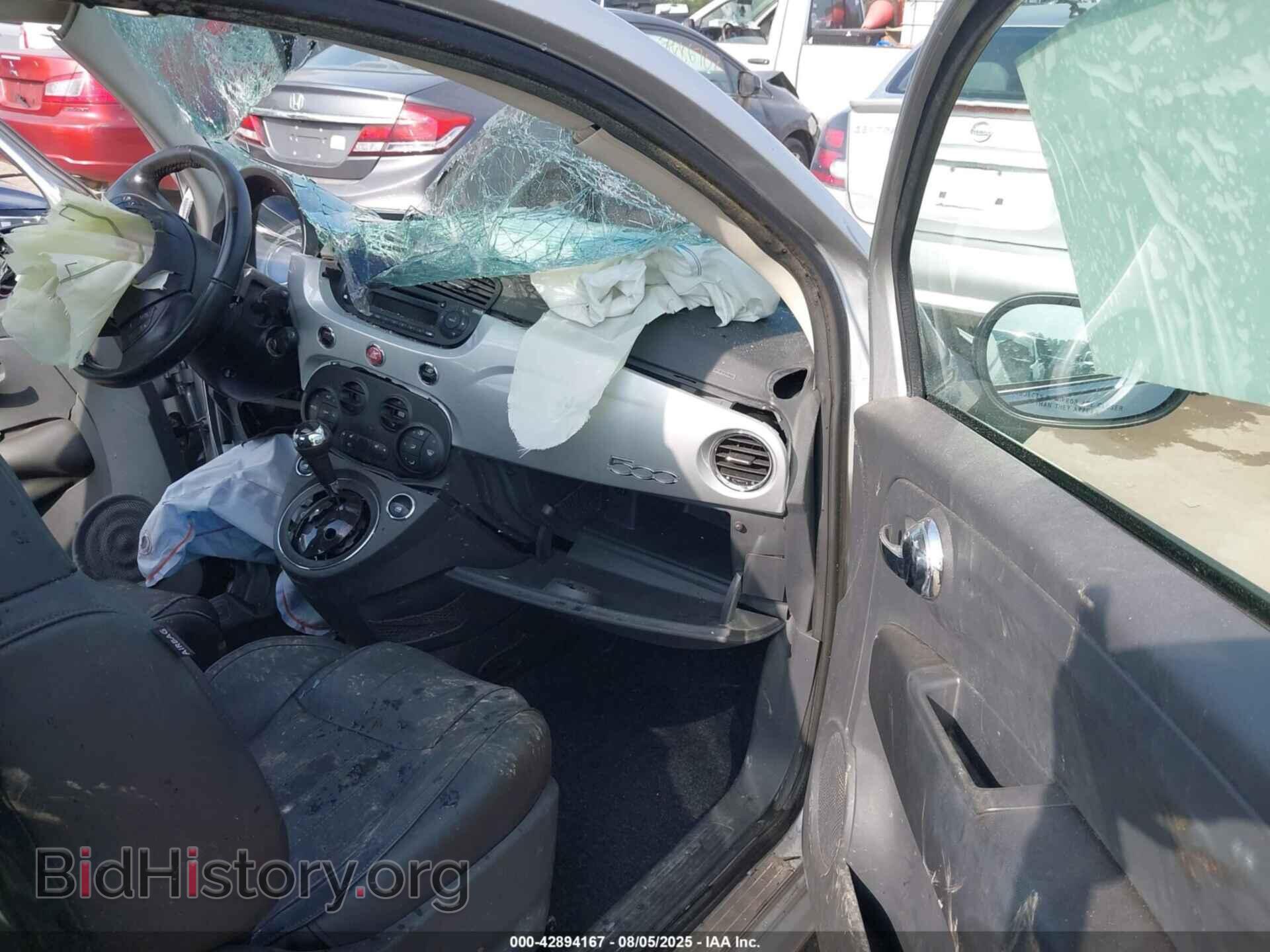 2012 FIAT 500 - VIN: 3C3CFFCRXCT118089 - Фото 5